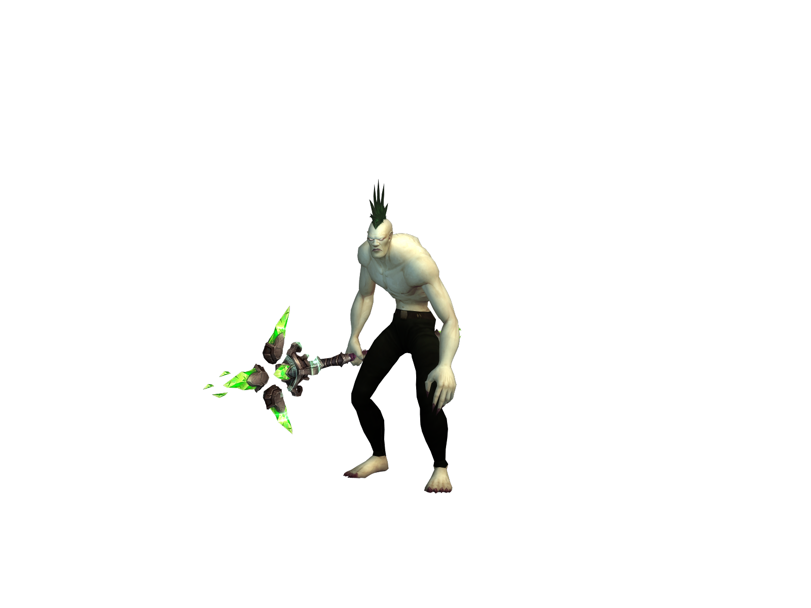 Quantum 3D character render