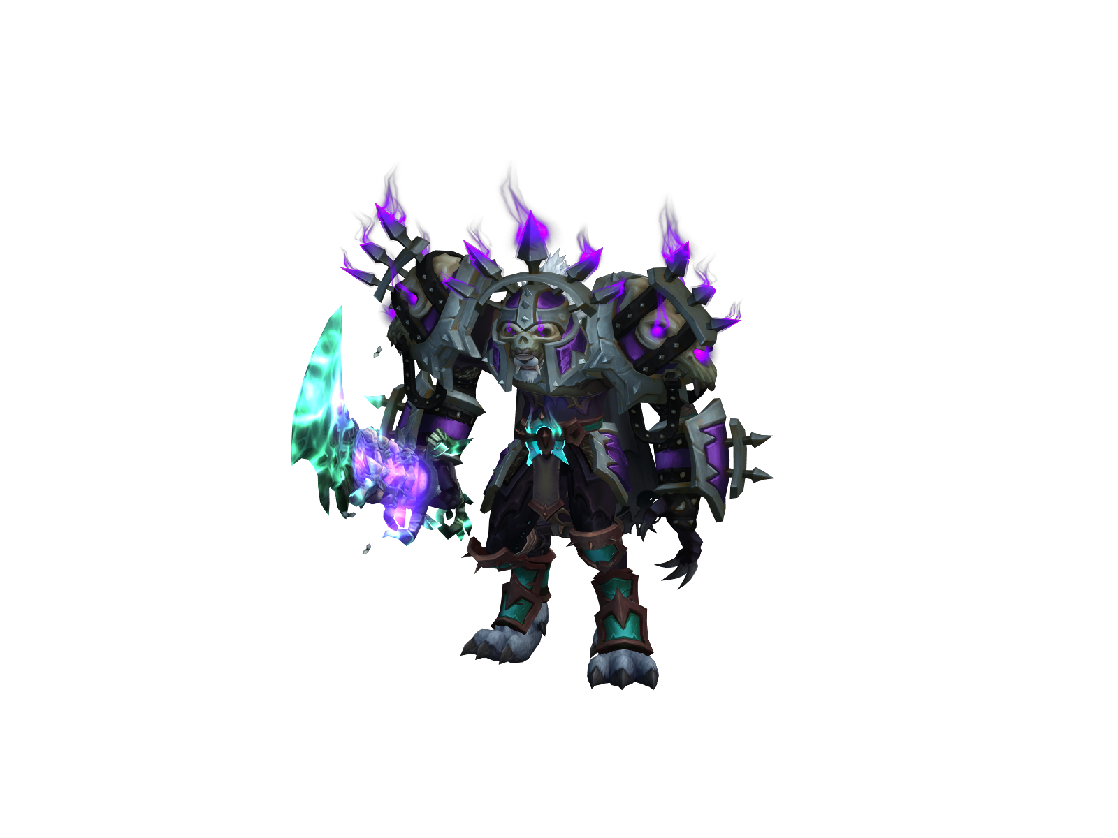 Bloodghost 3D character render