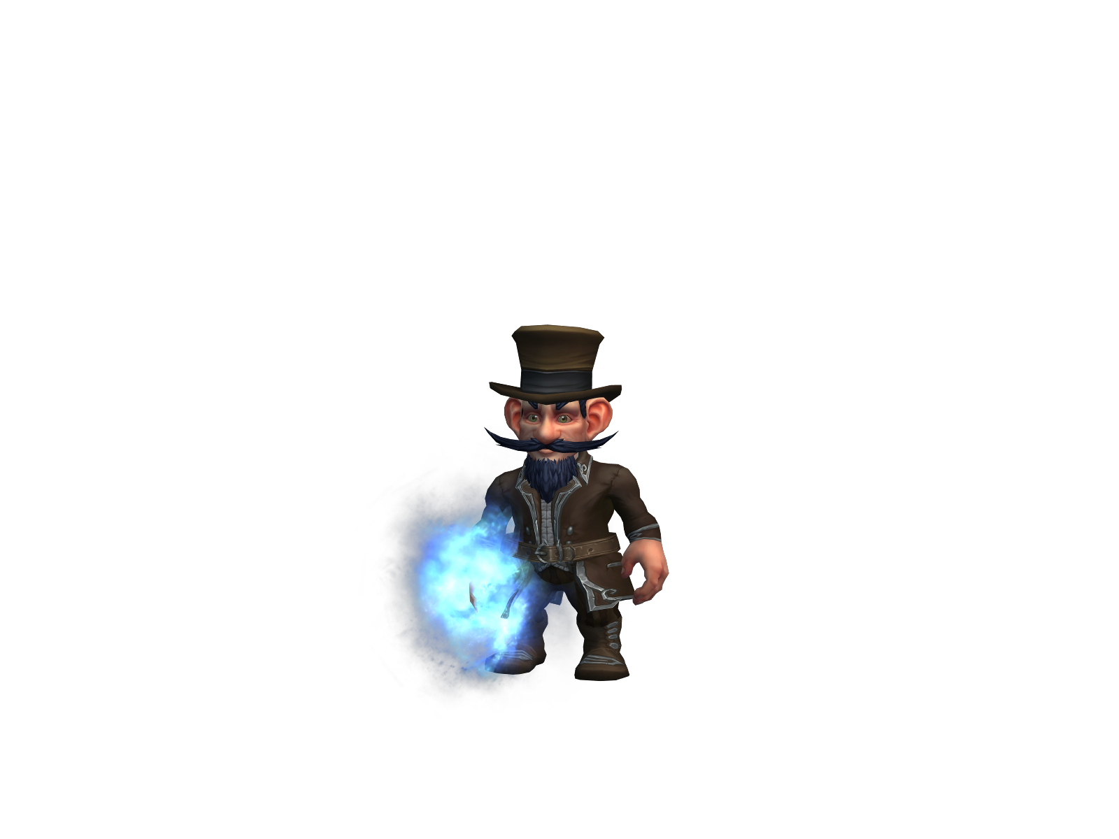 Cuddlylock 3D character render