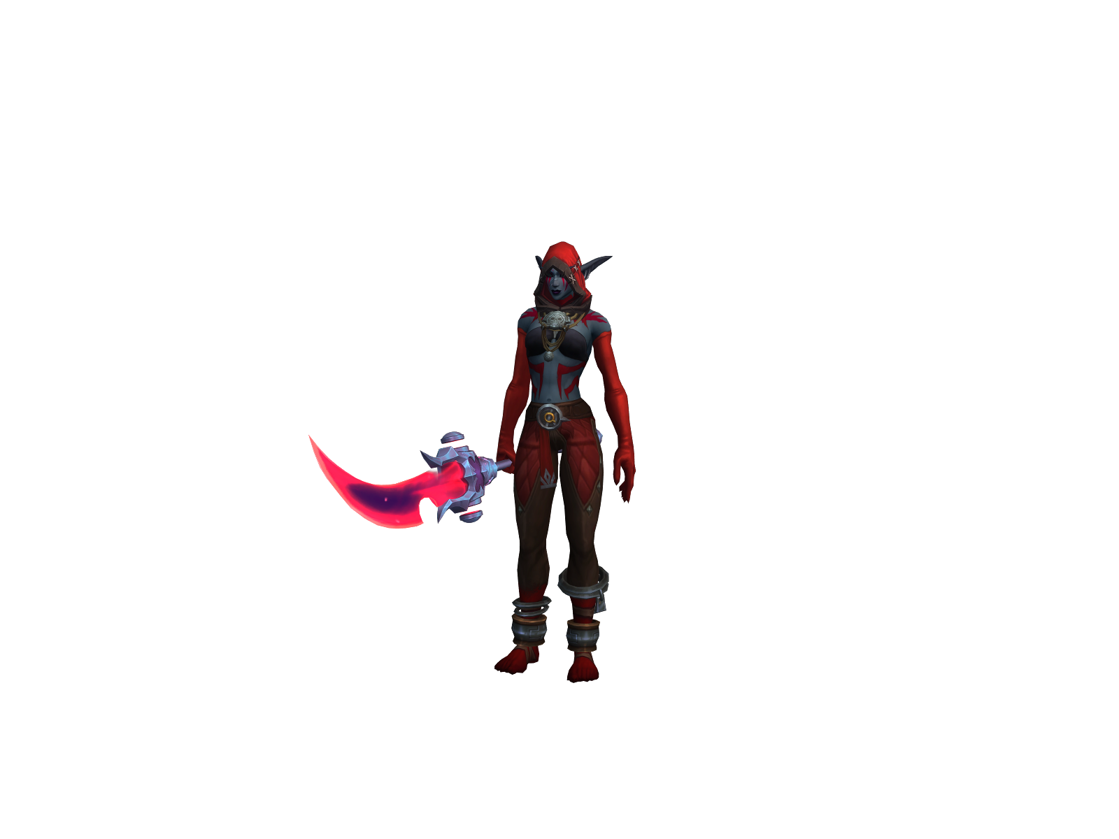 Nelda 3D character render