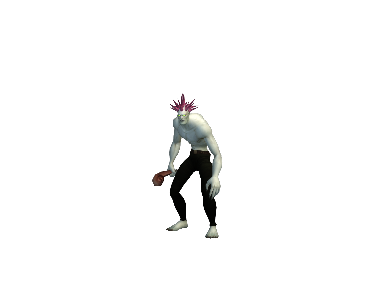 Epiclettuce 3D character render