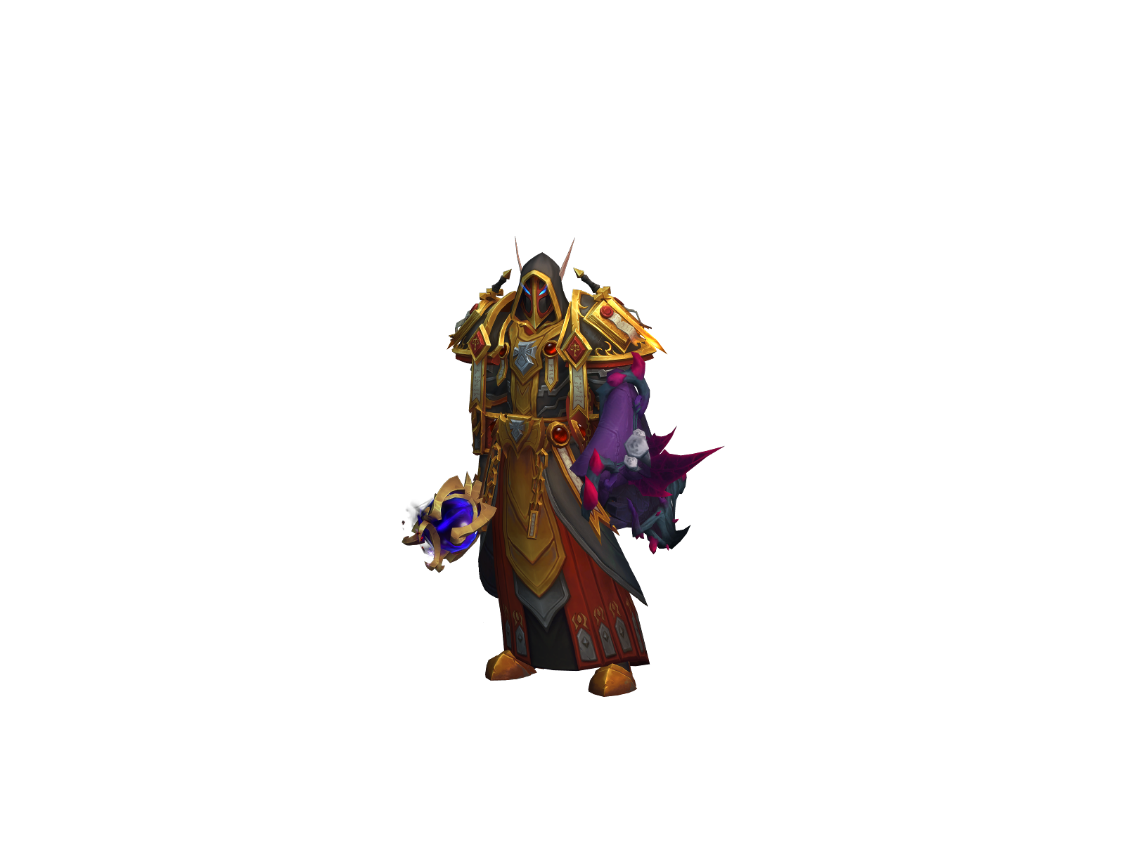 Thaenos 3D character render