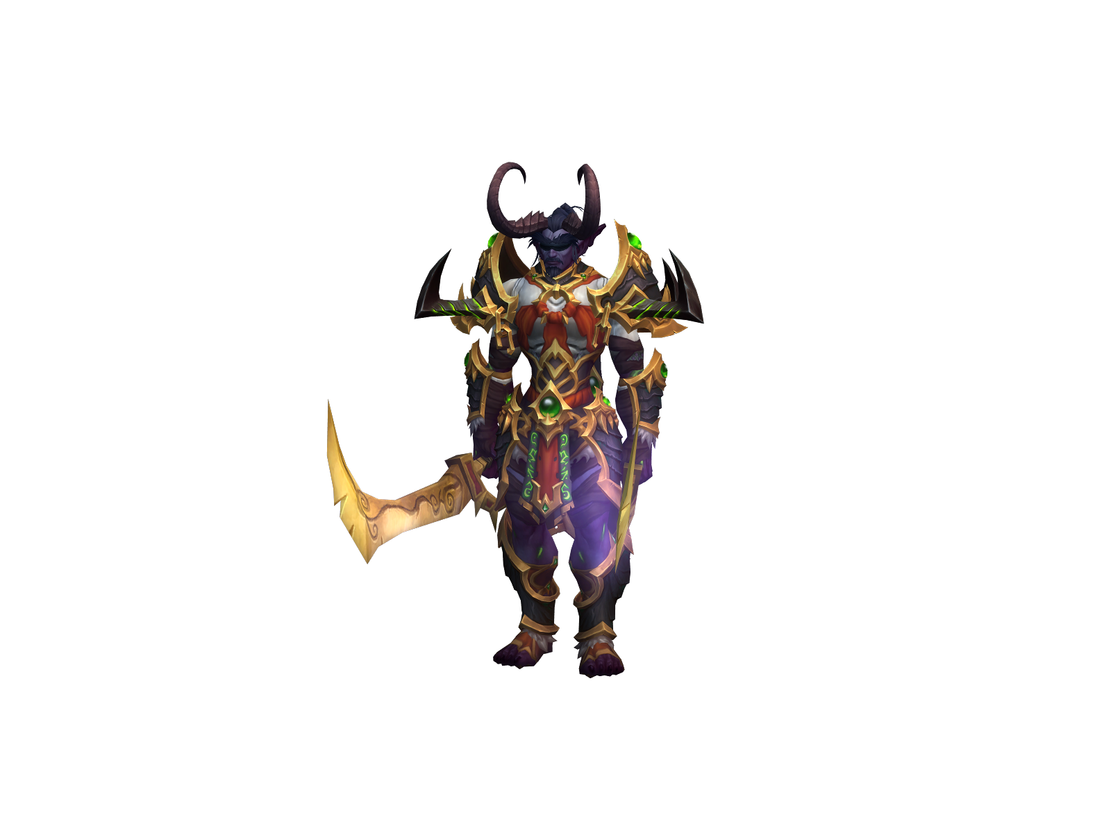 Illidont 3D character render