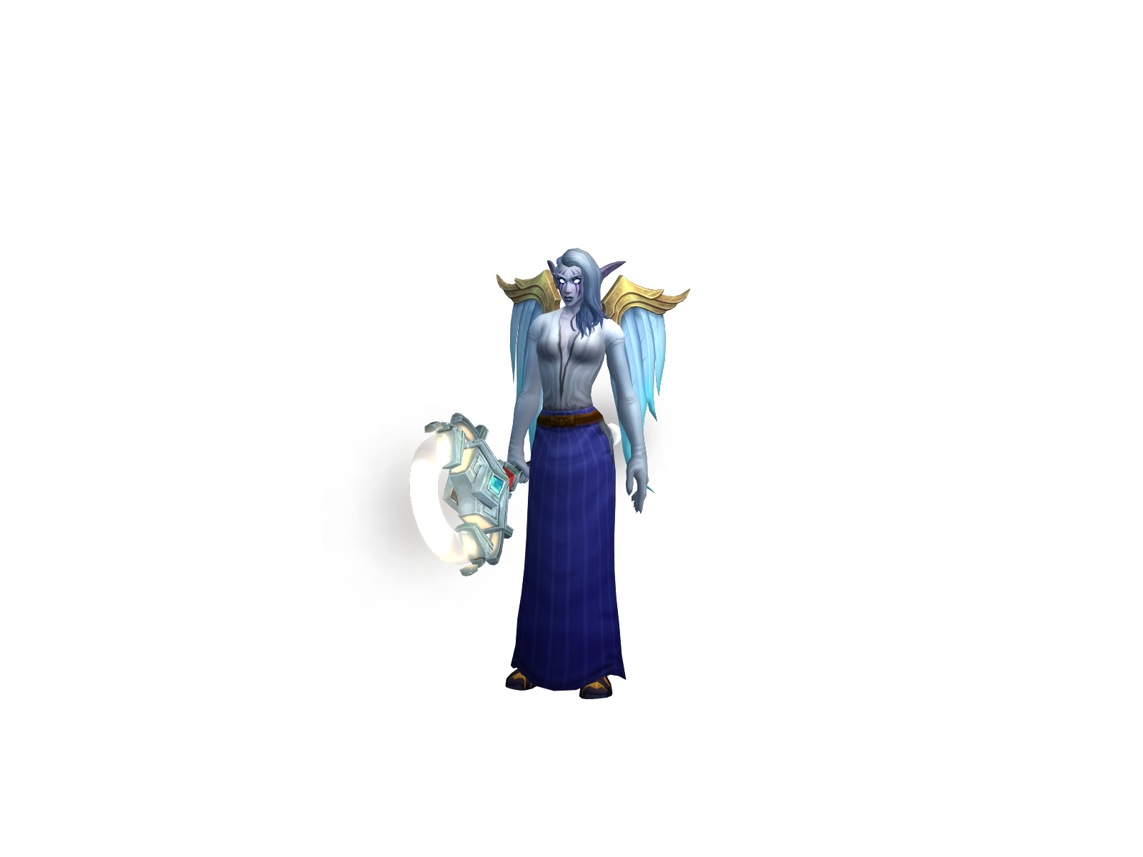 Quetzali 3D character render