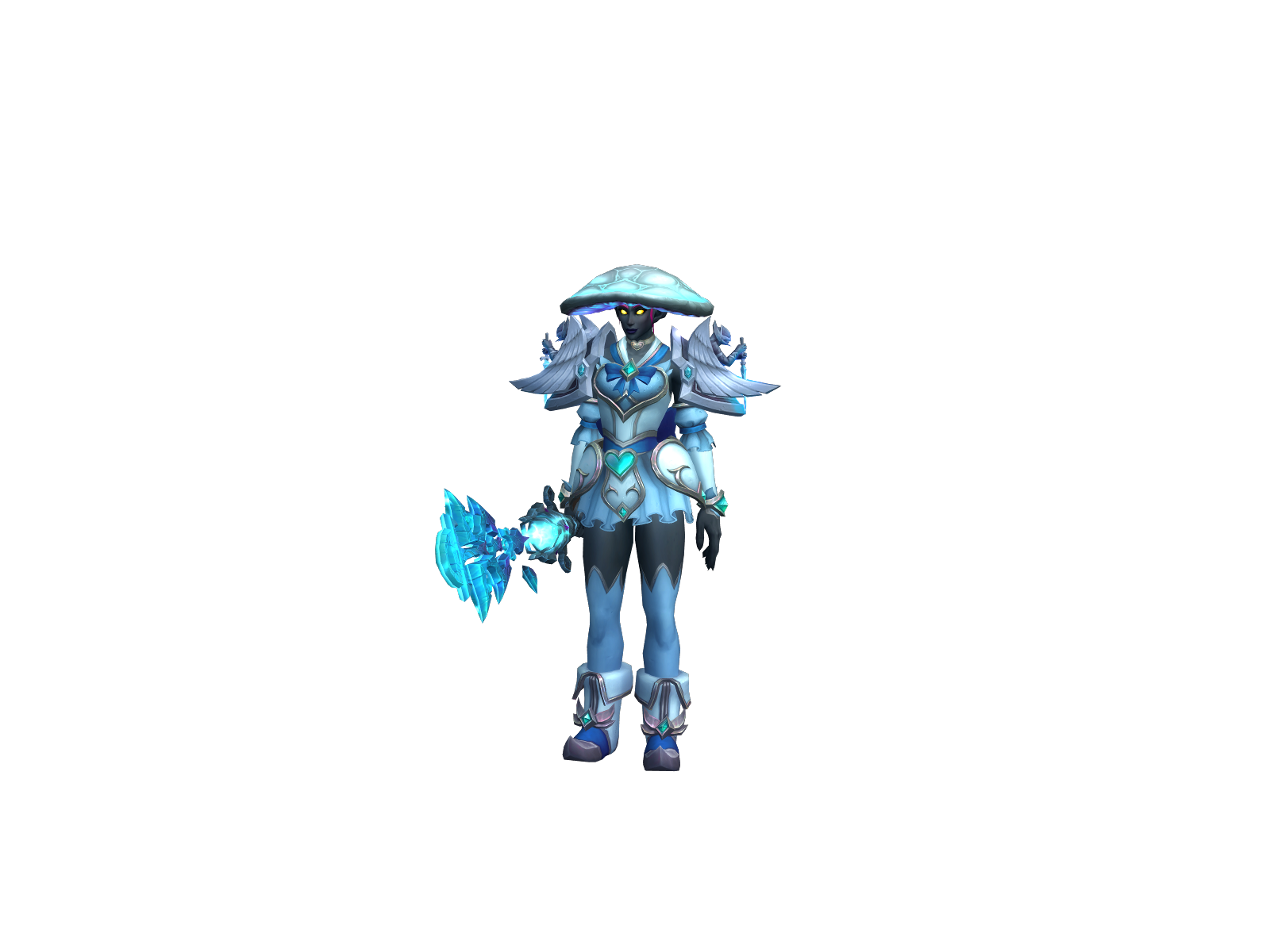 Onika 3D character render