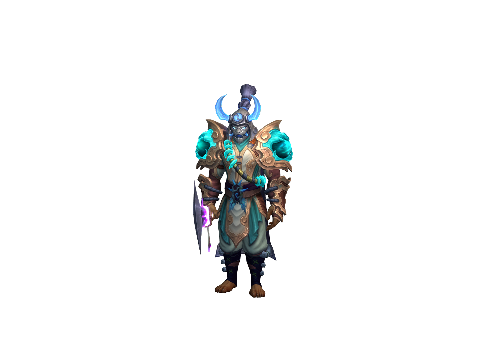 Geren 3D character render