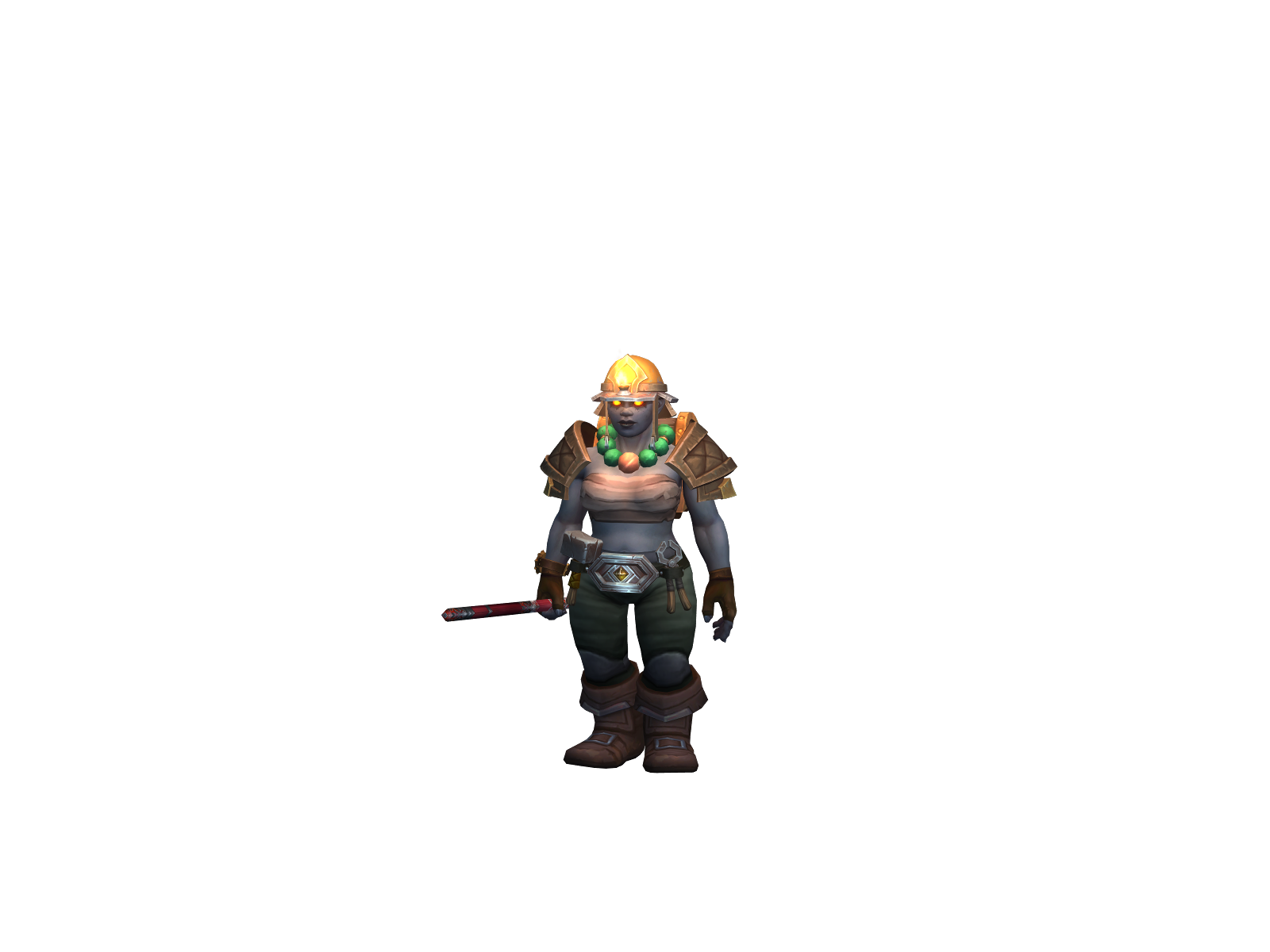 Beansprout 3D character render