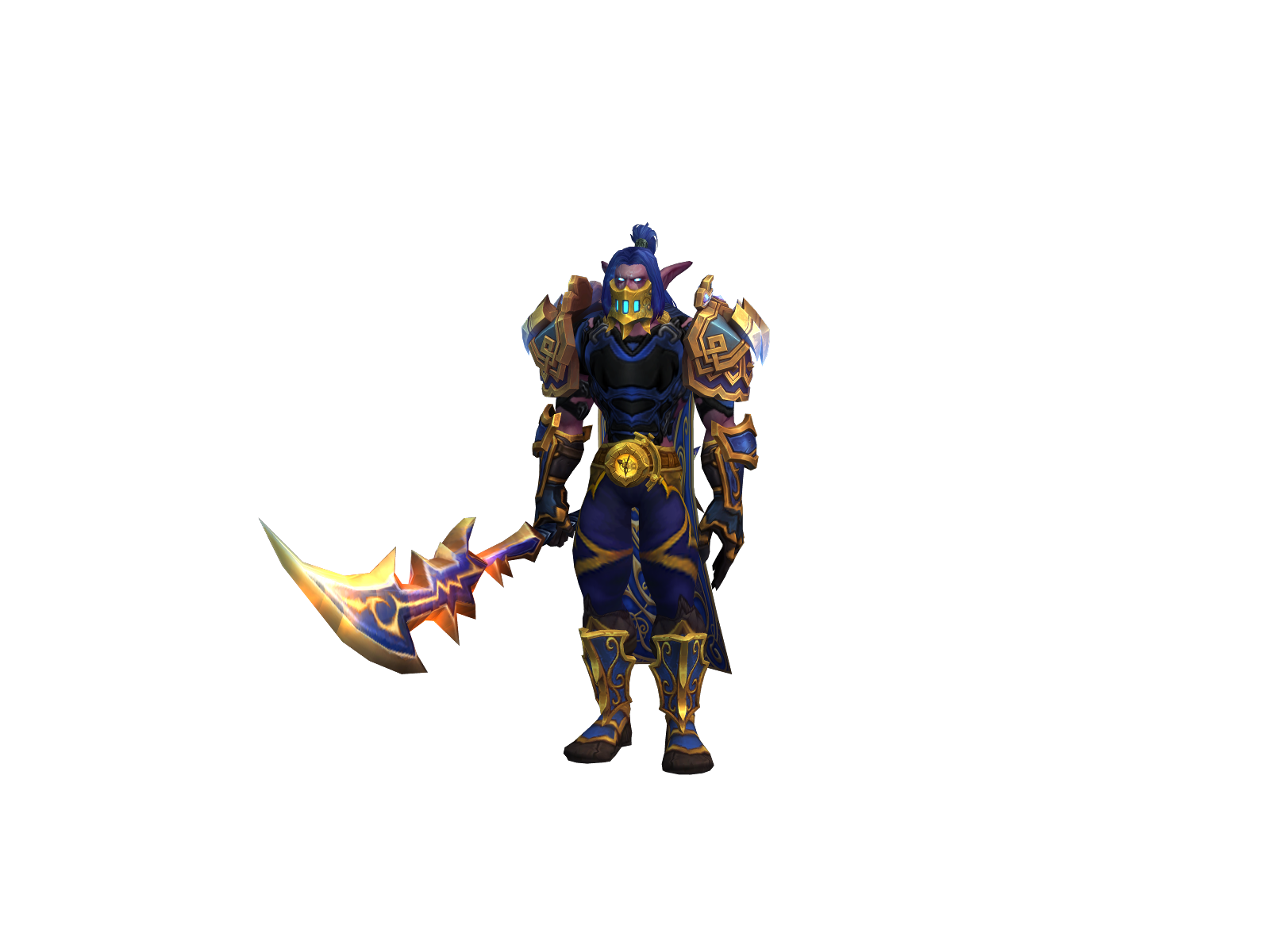 Maladroa 3D character render