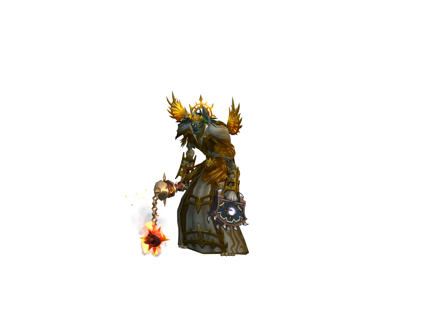 Duncecil 3D character render
