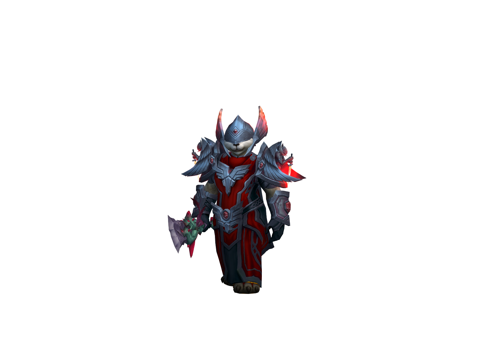 Bamboopanda 3D character render