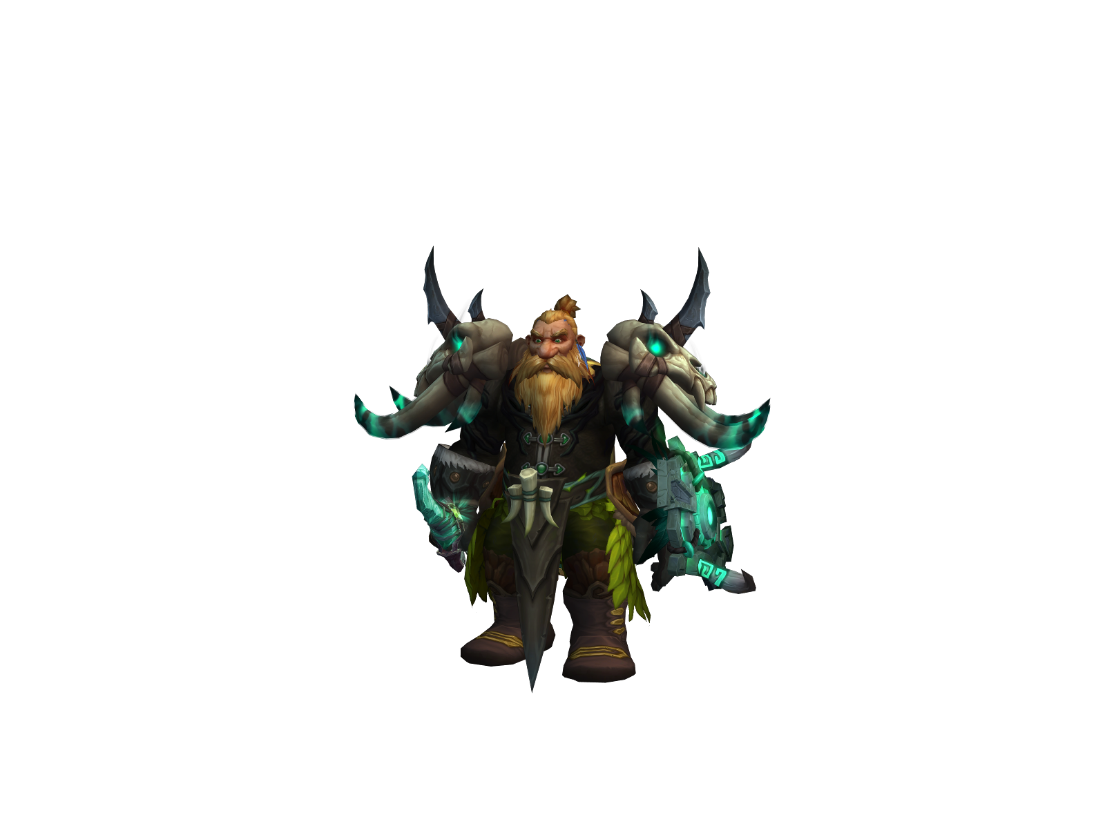Shamtune 3D character render