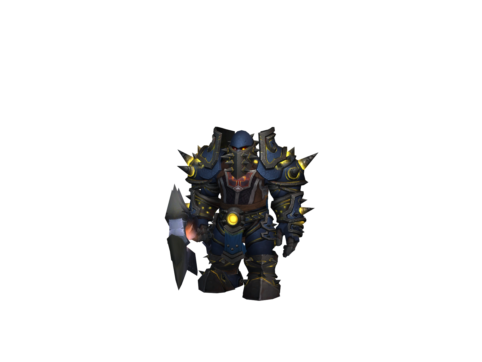 Rooke 3D character render