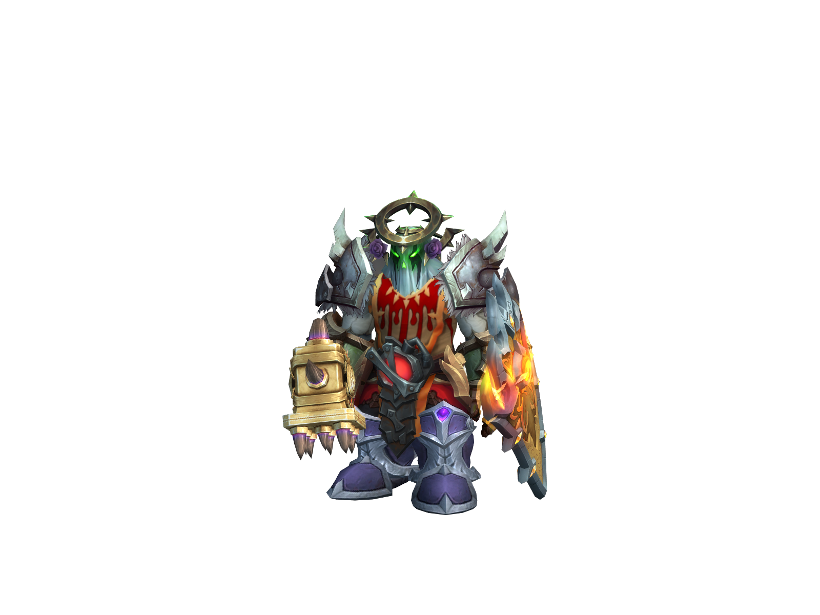 Murdinbronze 3D character render