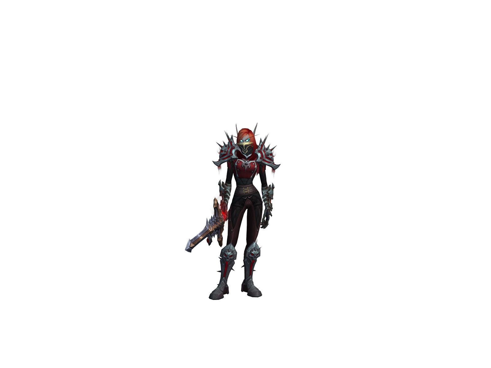 Bloodymess 3D character render
