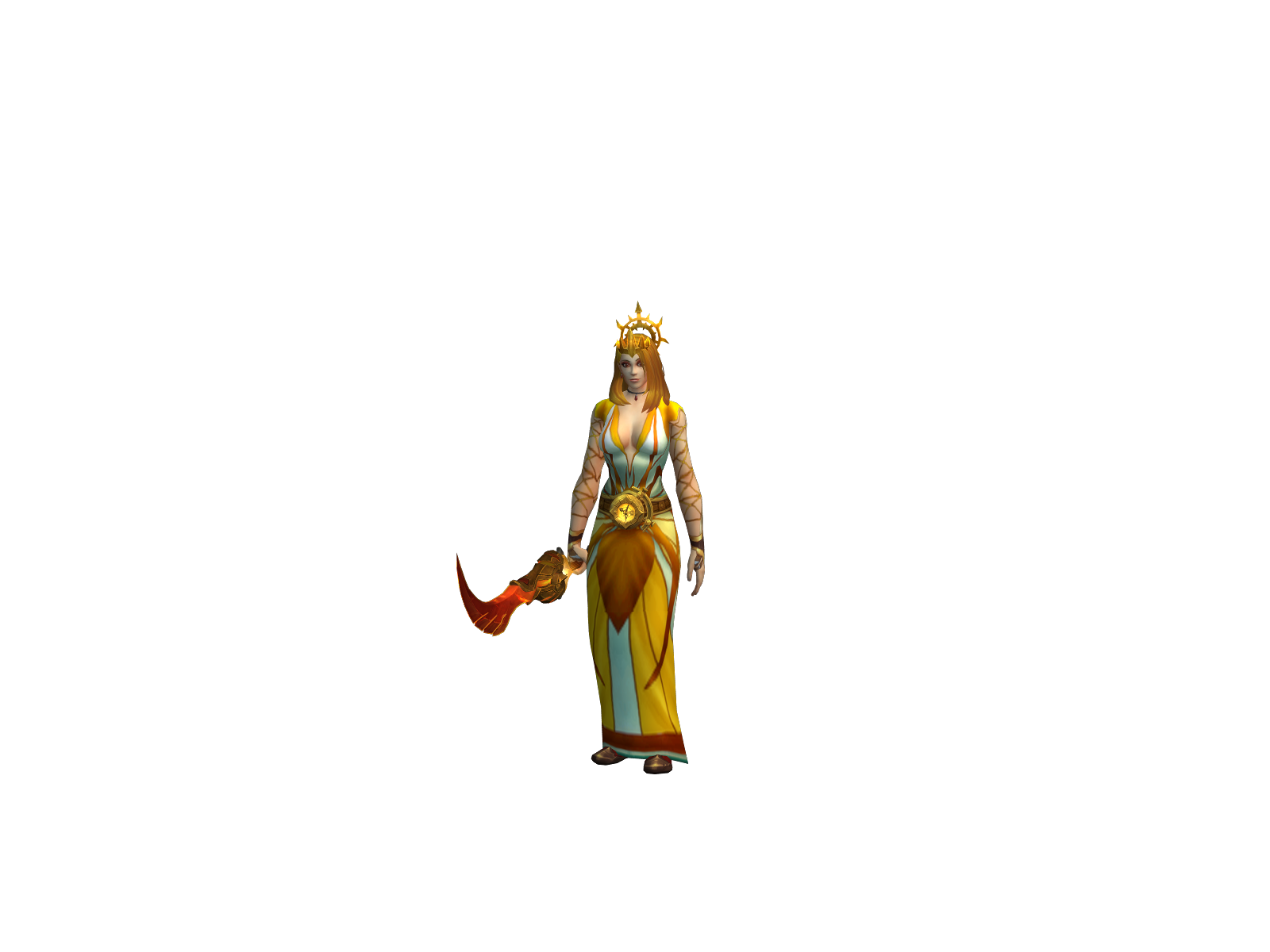 Scarlett 3D character render