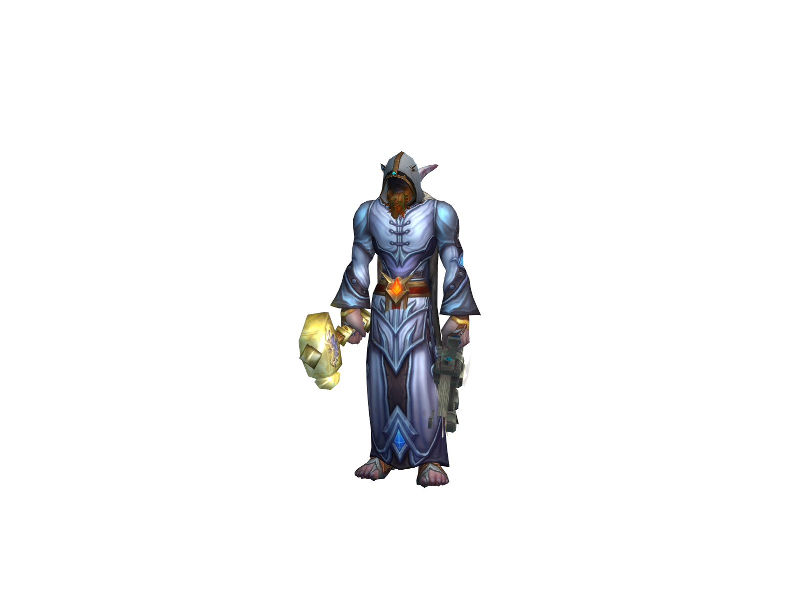 Oaktree 3D character render
