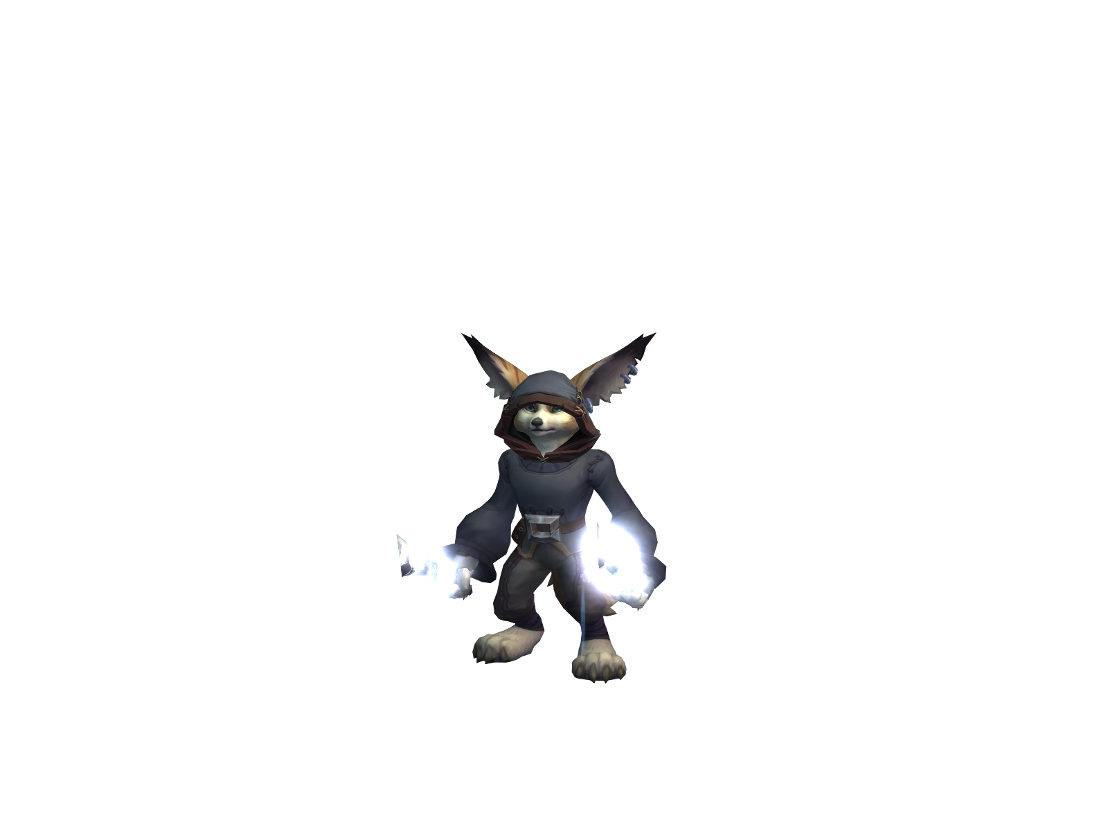 Furtive 3D character render