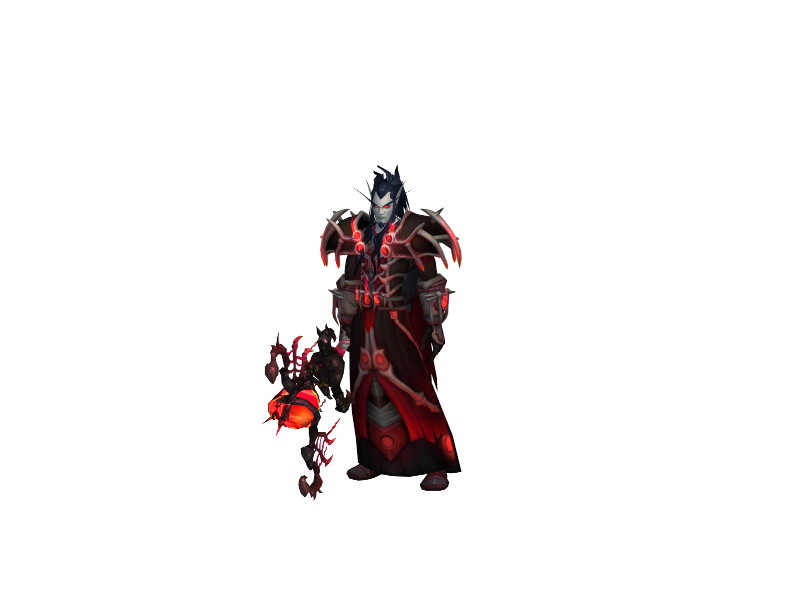 Zamorak 3D character render