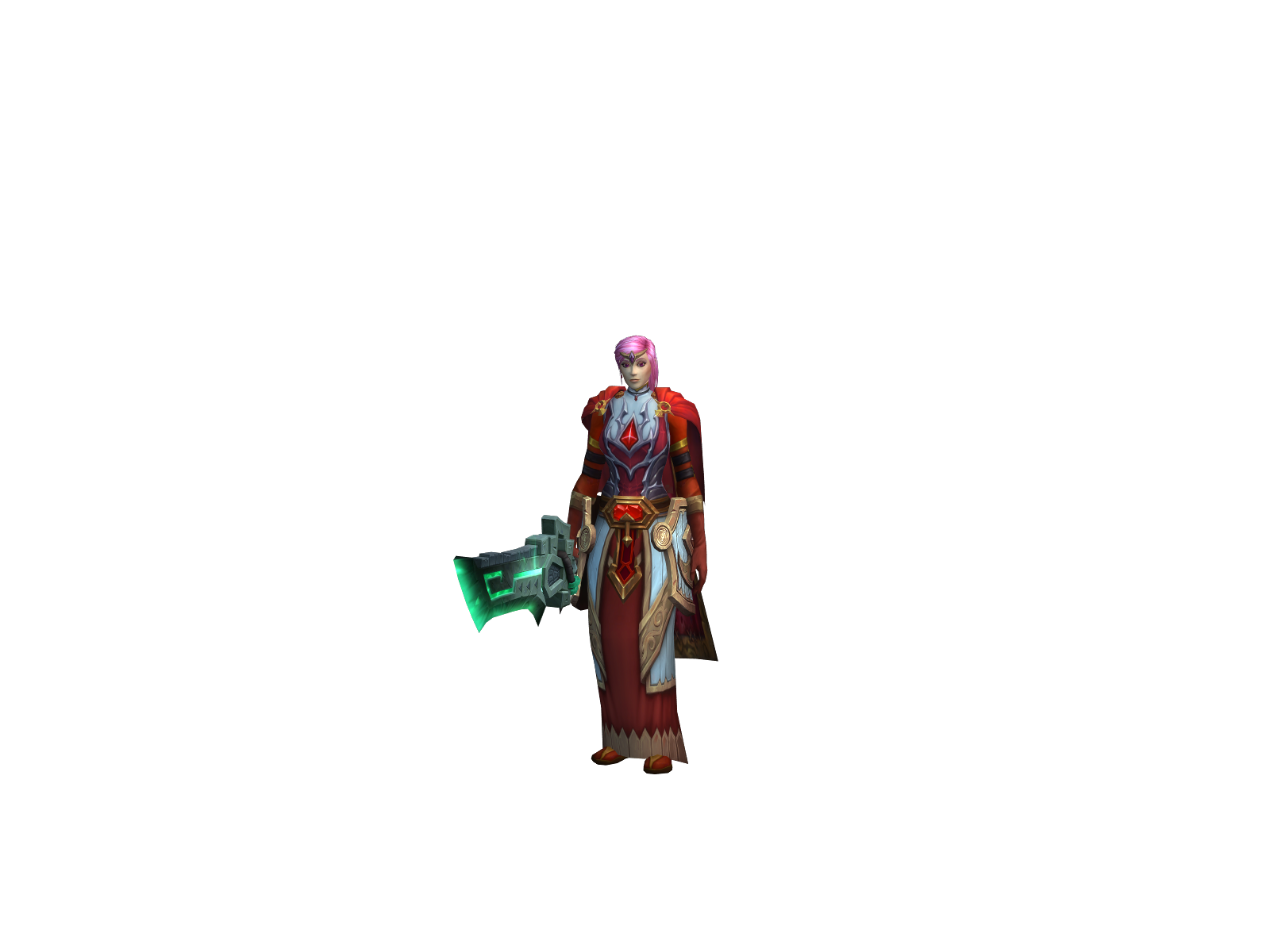Reynallia 3D character render