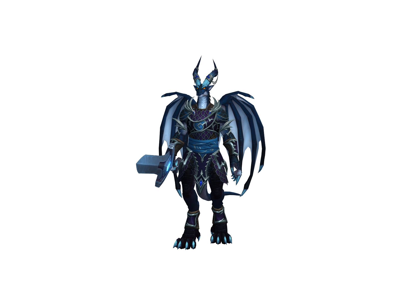 Salamence 3D character render