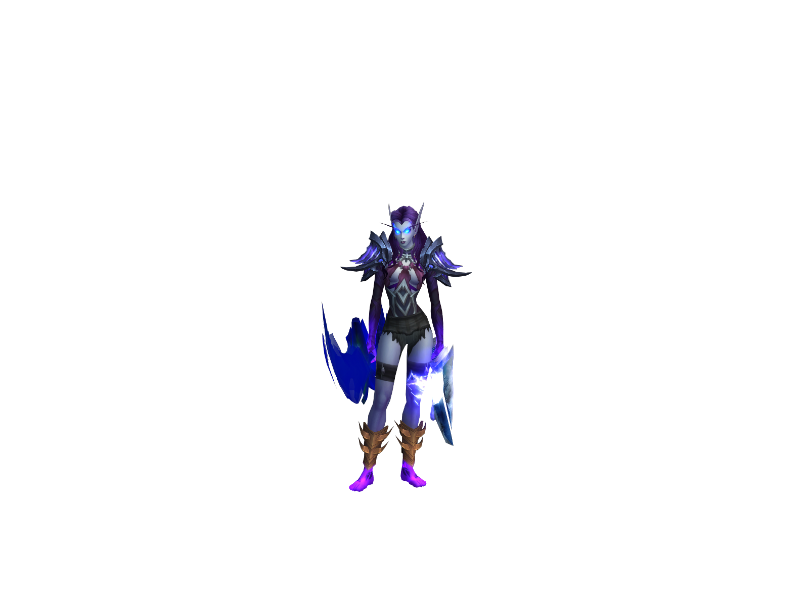 Faevelia 3D character render