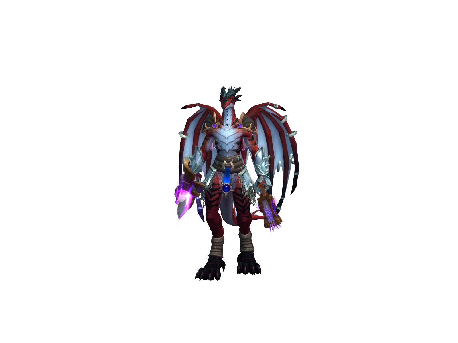 Cyanfyre 3D character render