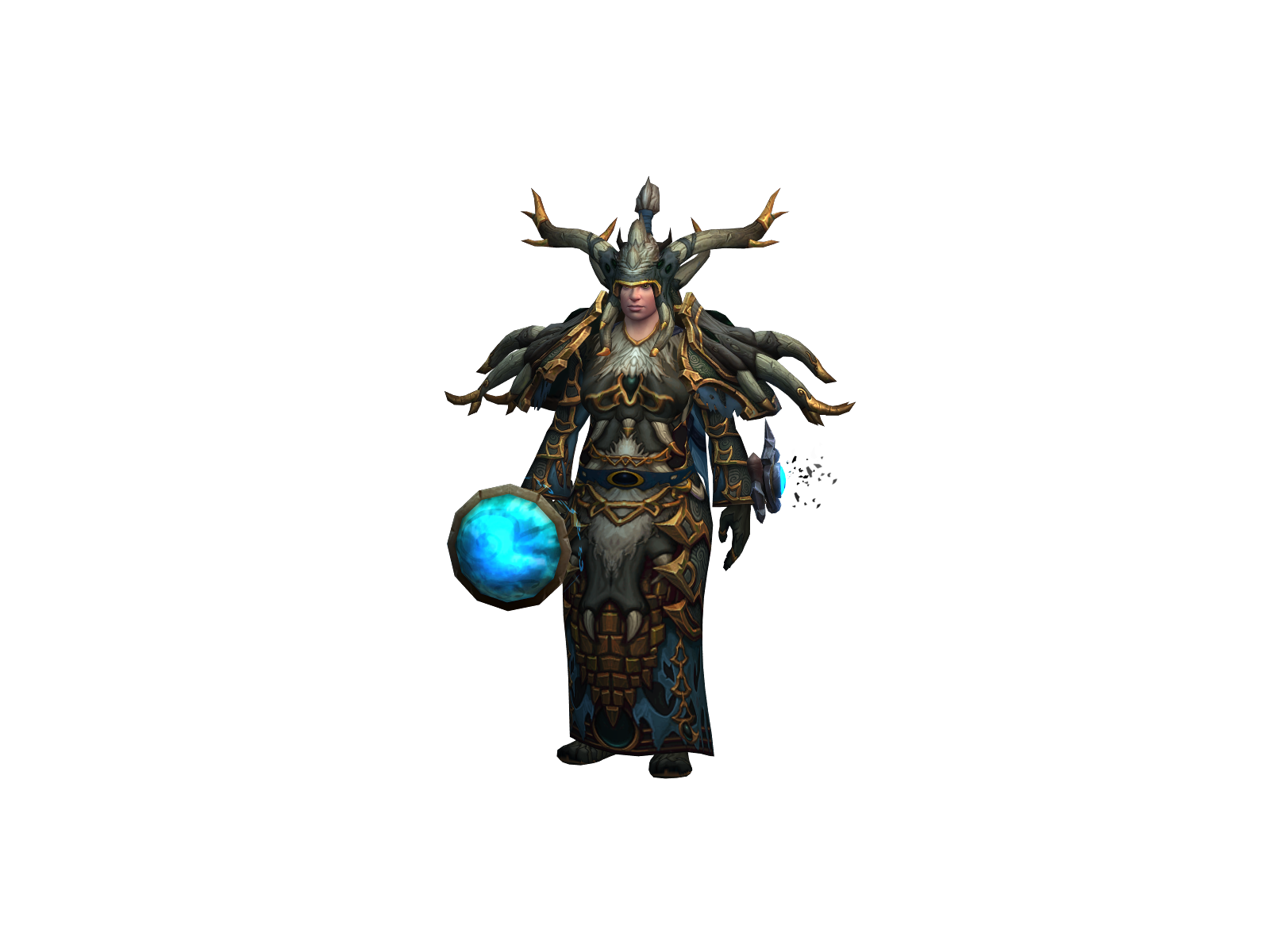 Janjana 3D character render