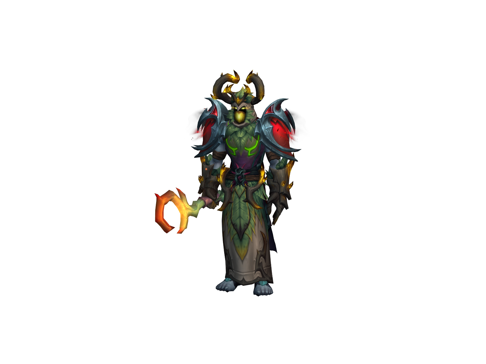 Lunarshadow 3D character render