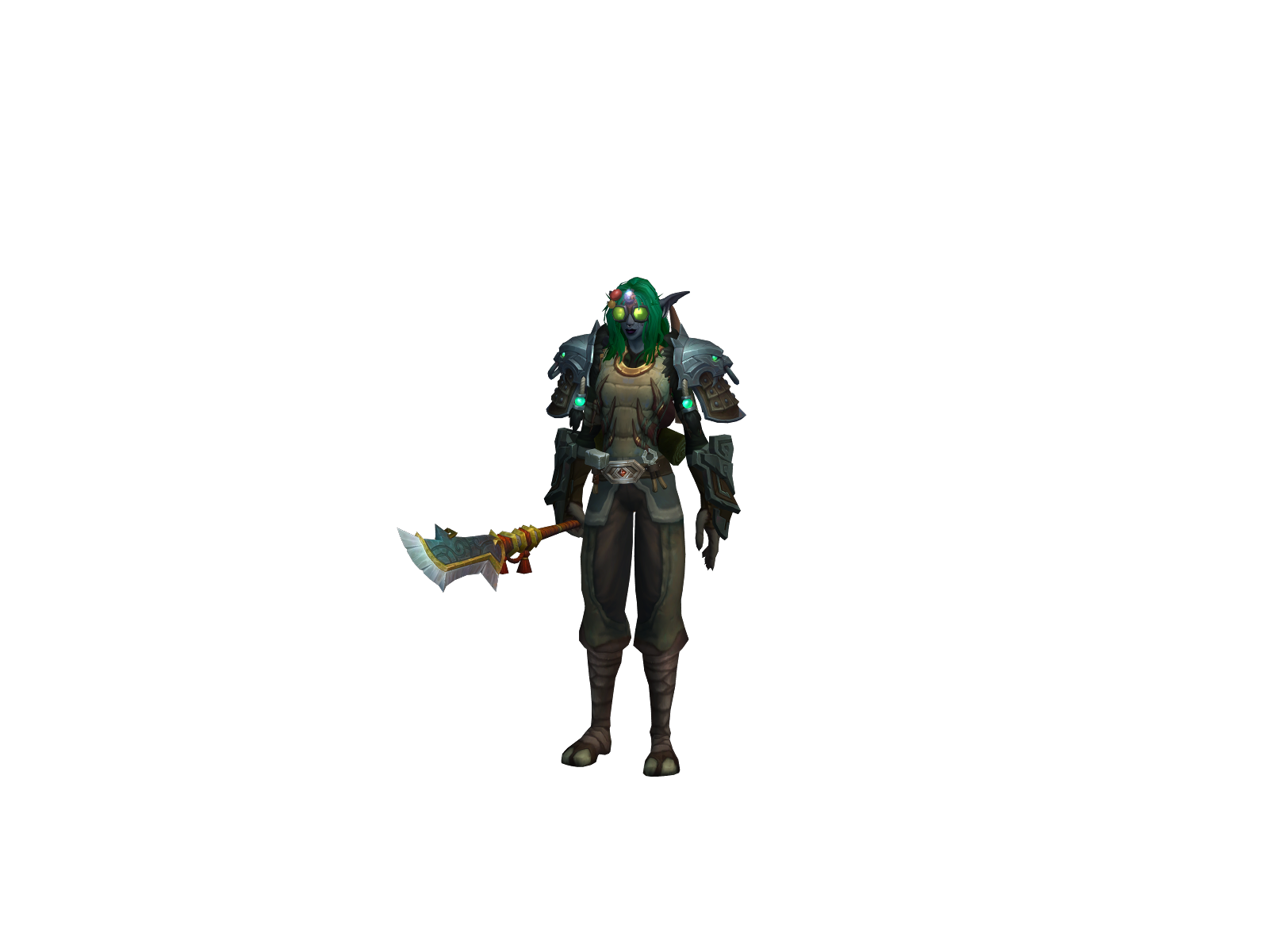 Kwang 3D character render