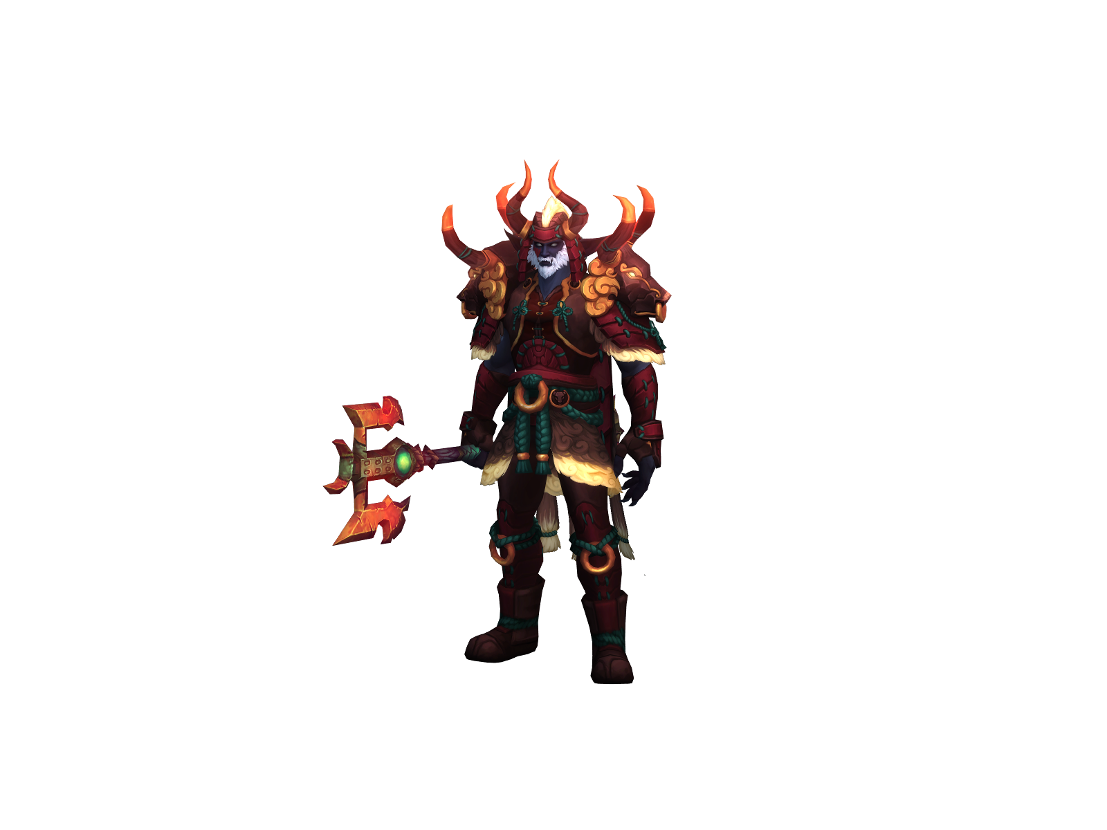 Kaido 3D character render
