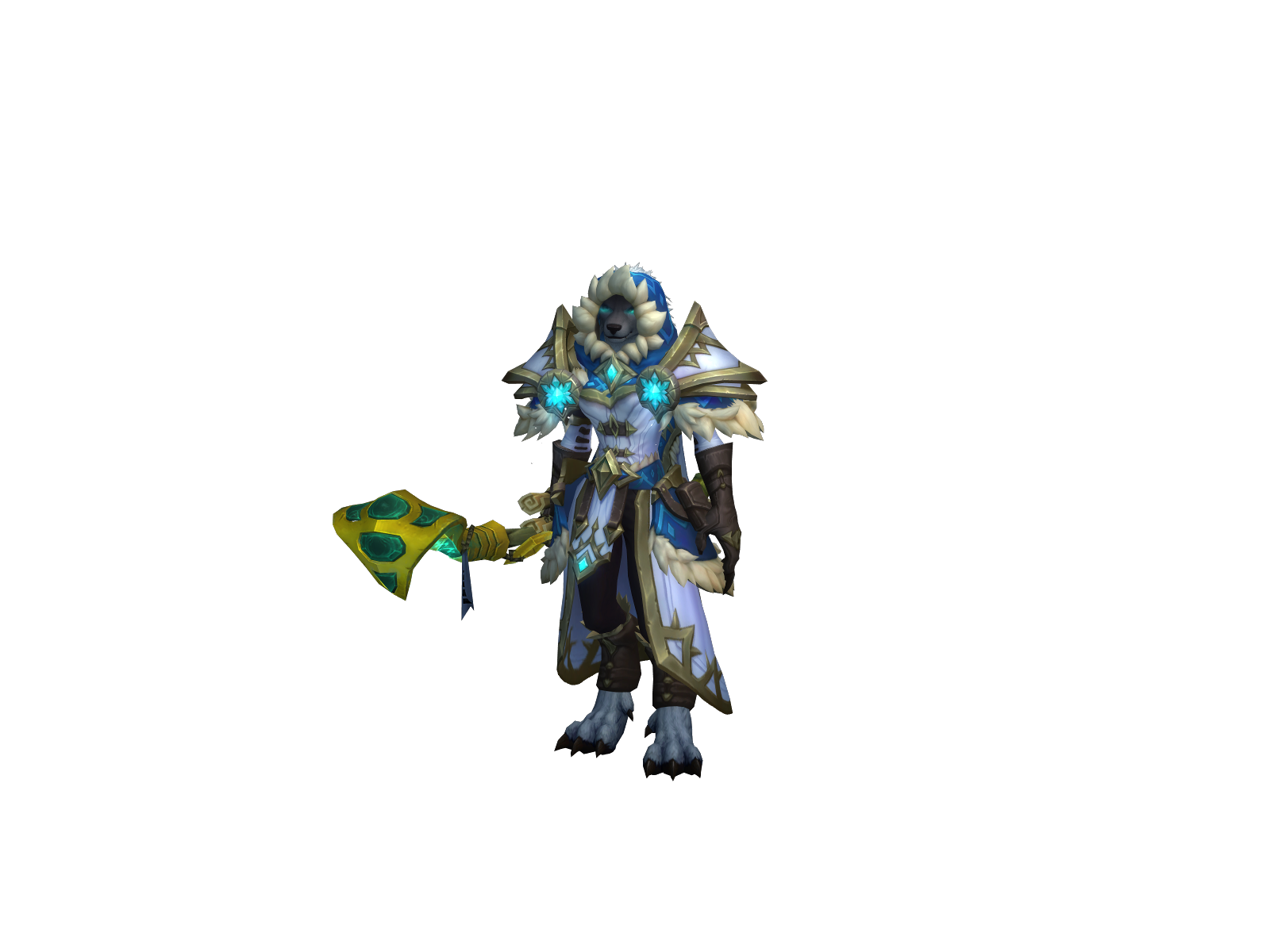 Lykos 3D character render