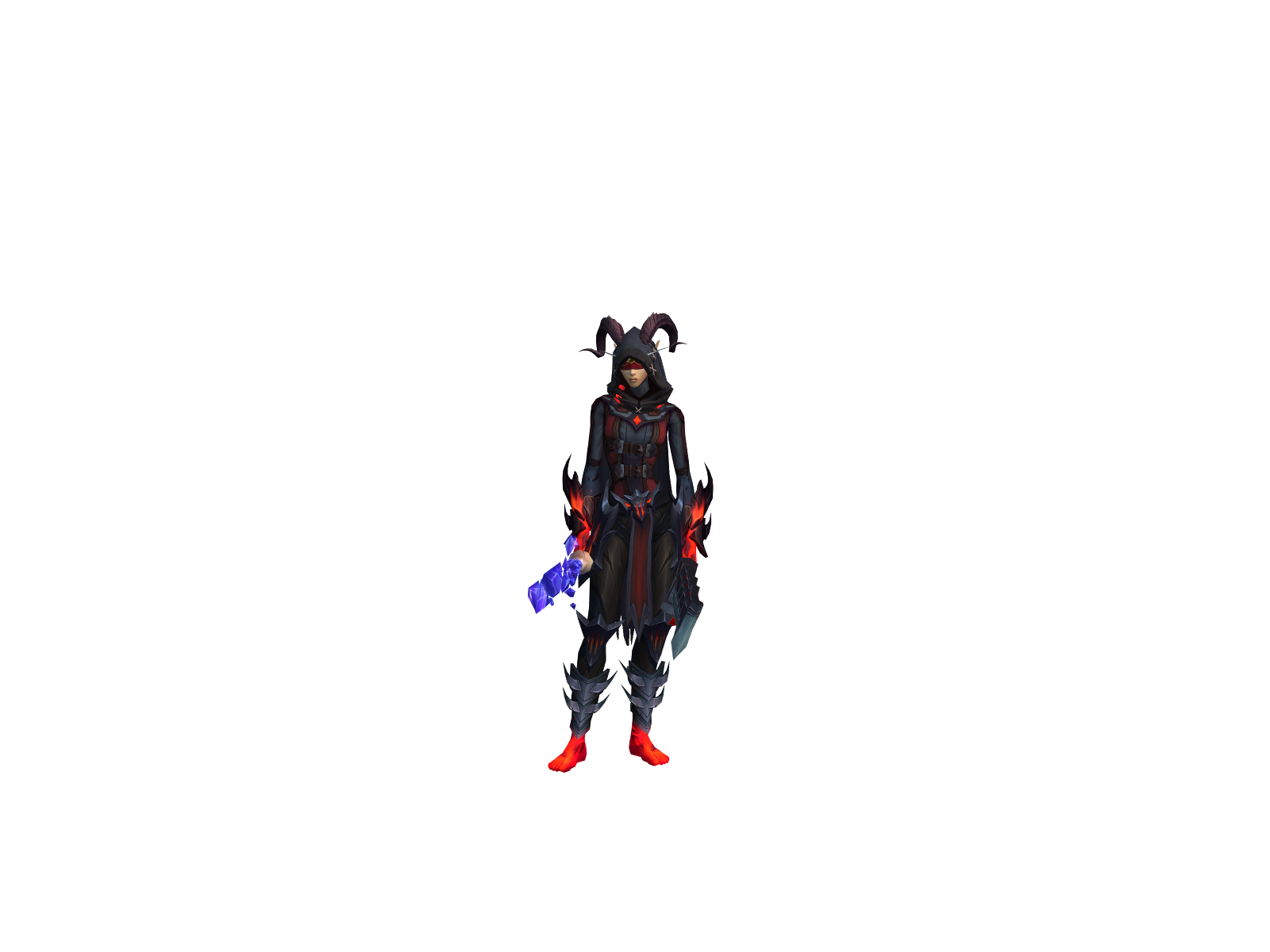Lip 3D character render