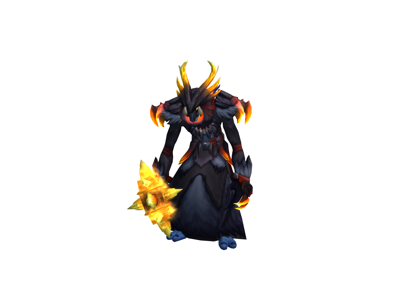 Gza 3D character render