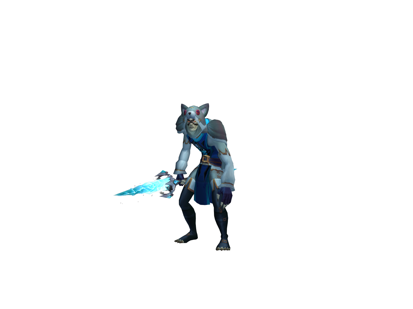 Druf 3D character render