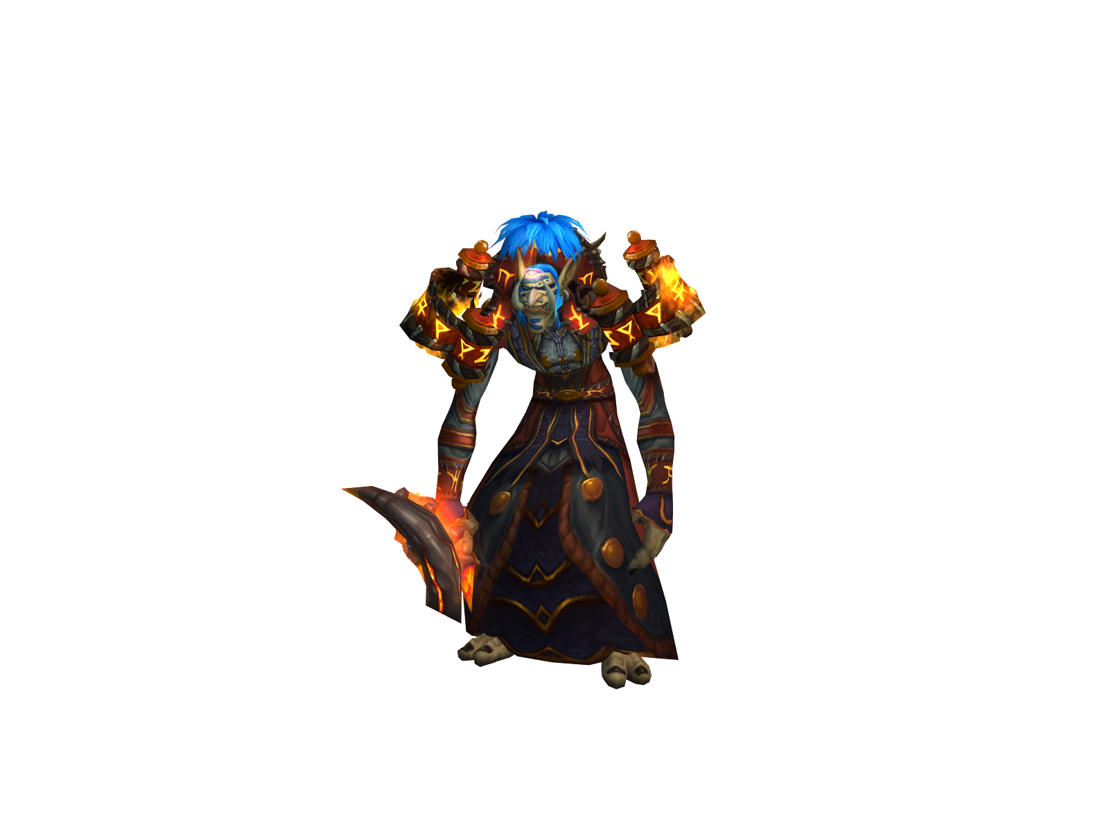 Neurous 3D character render