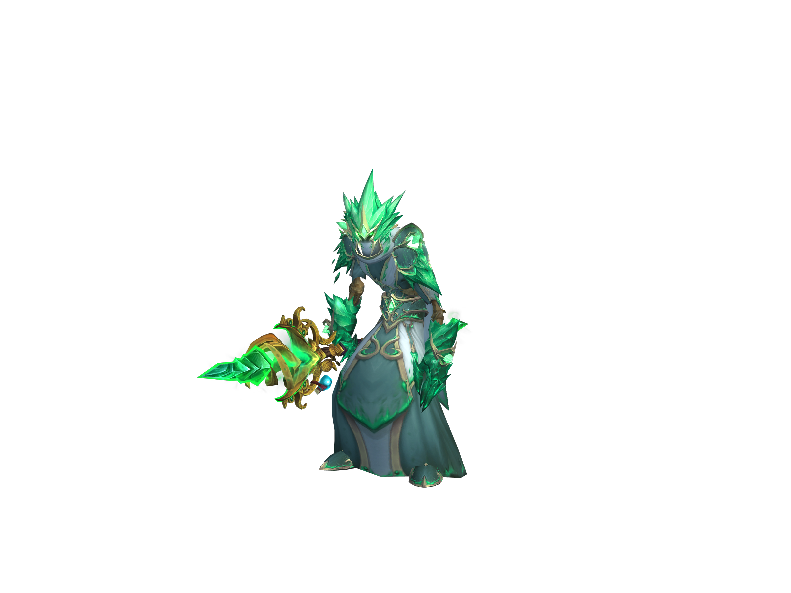 Rugus 3D character render