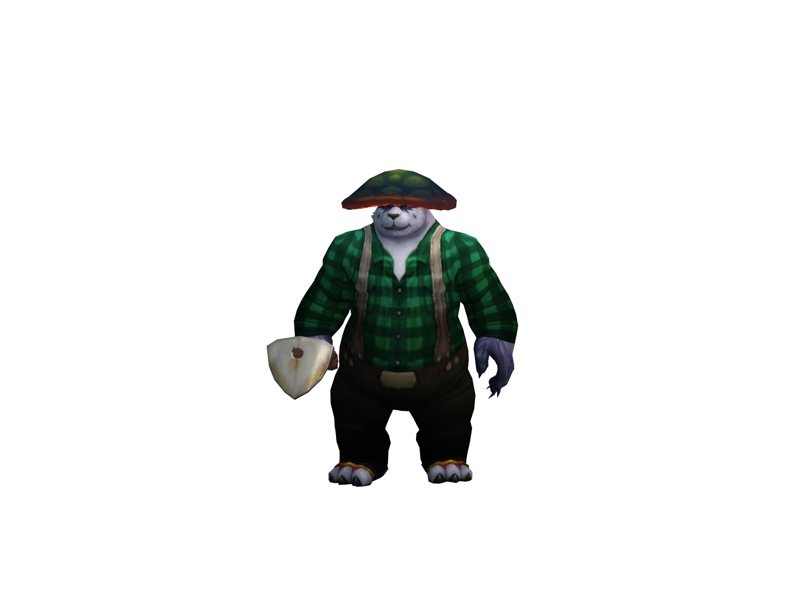 Alottafajita 3D character render
