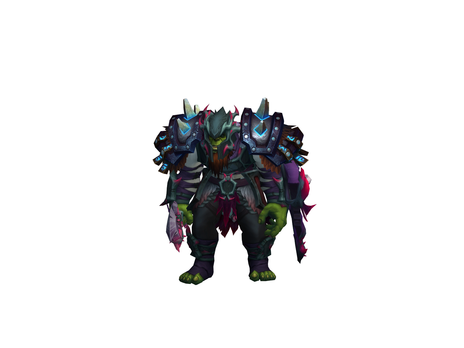 Tyrantous 3D character render
