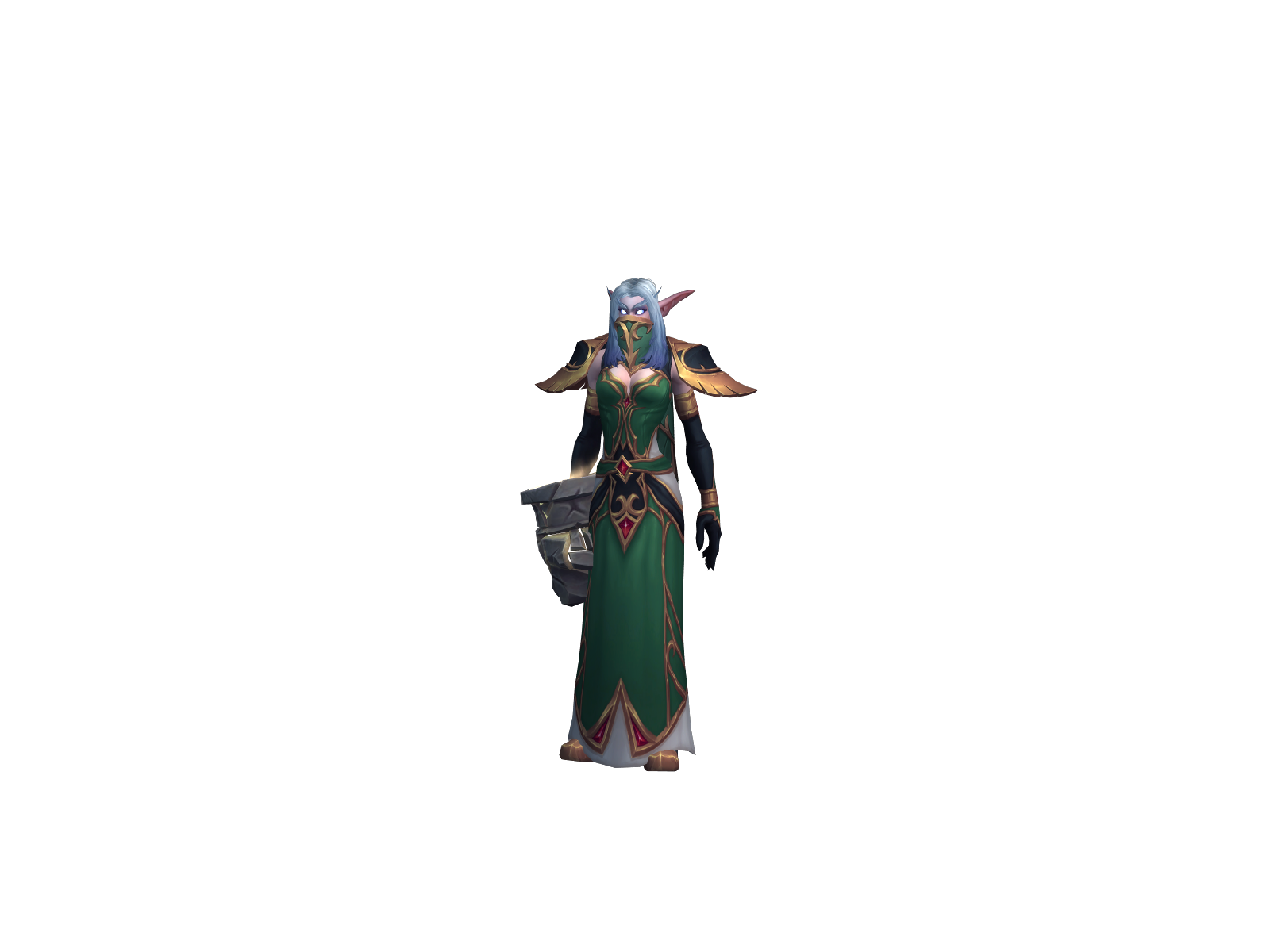 Yzae 3D character render