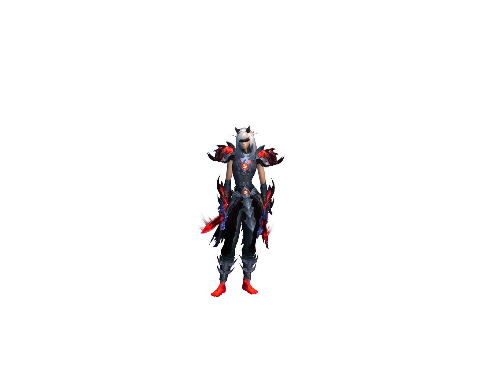 Voidblast 3D character render