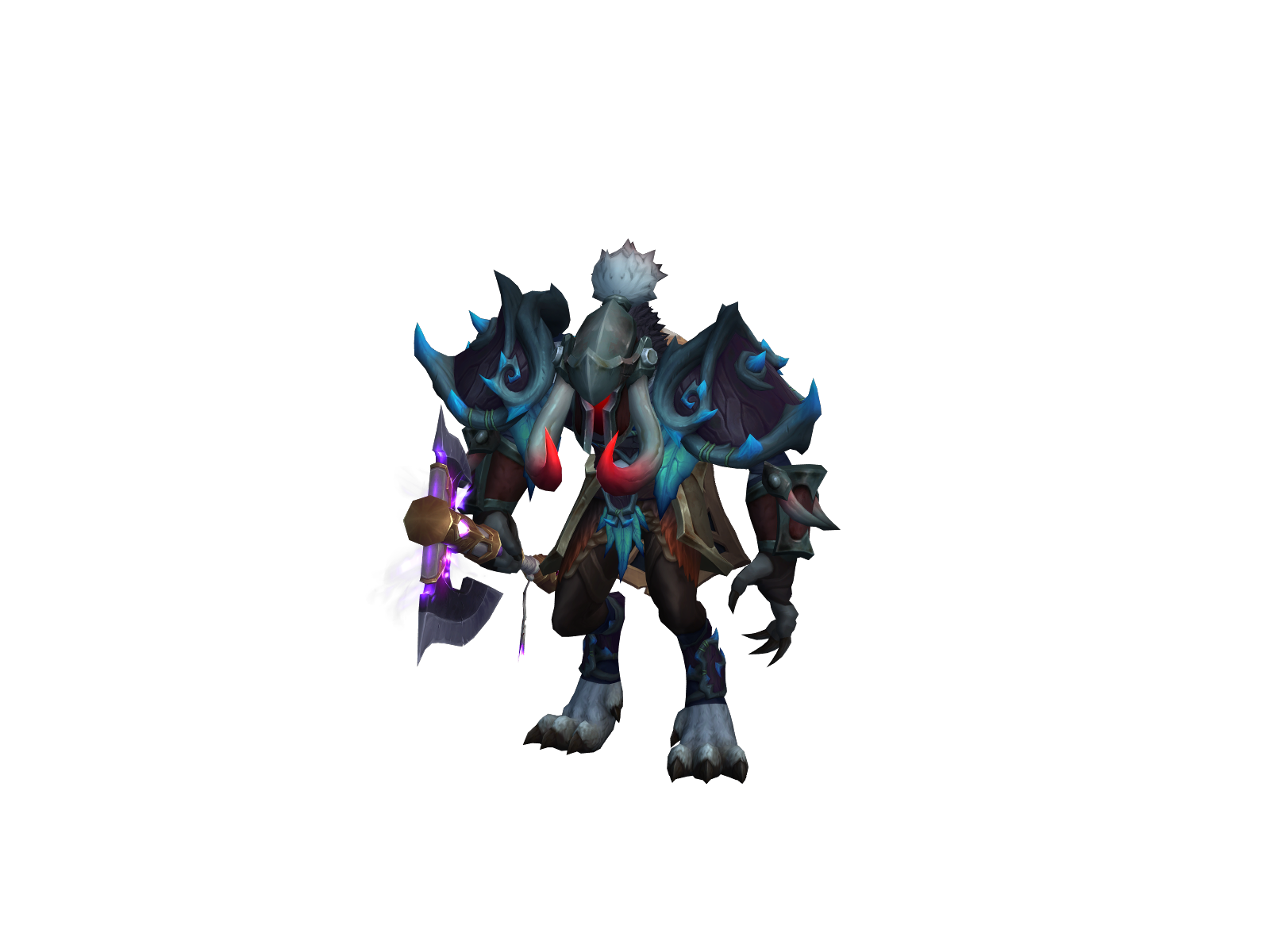 Biglaoda 3D character render
