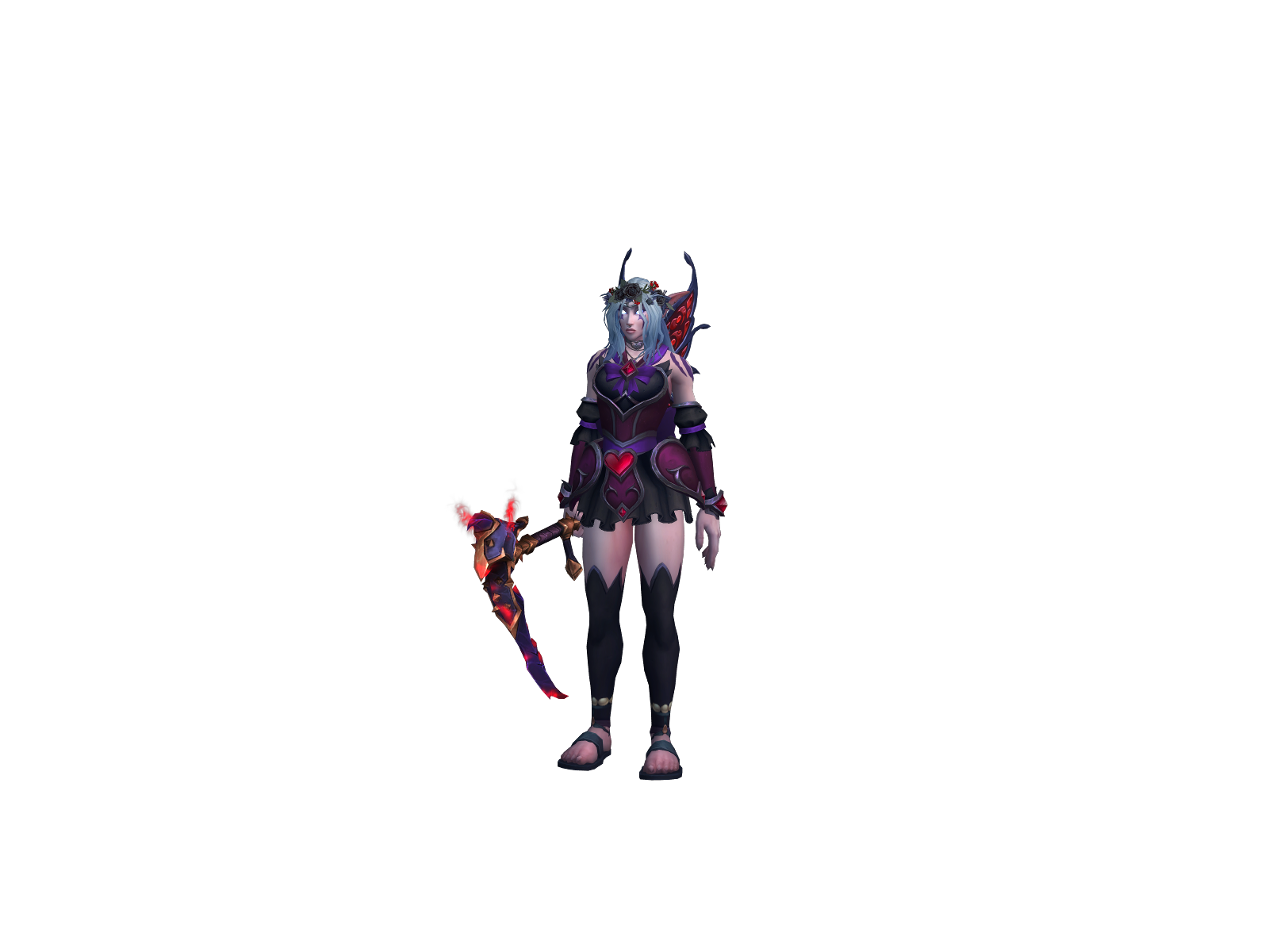 Gluttony 3D character render