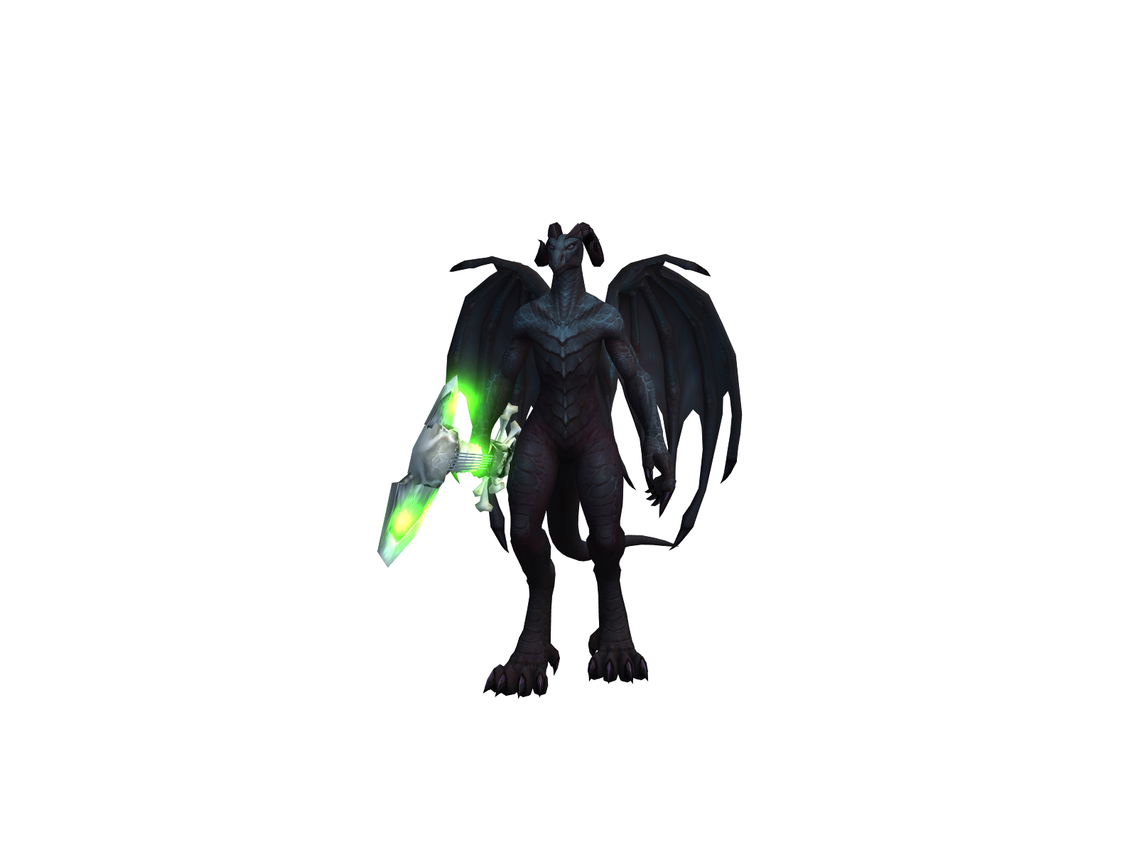 Fly 3D character render