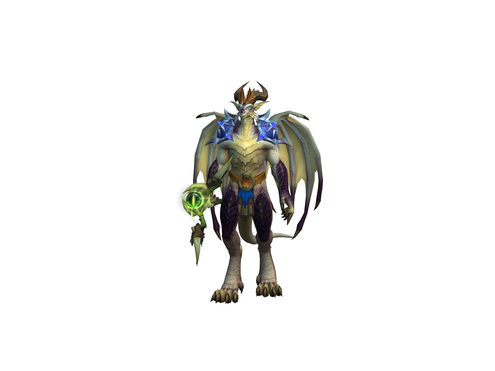 Talth 3D character render