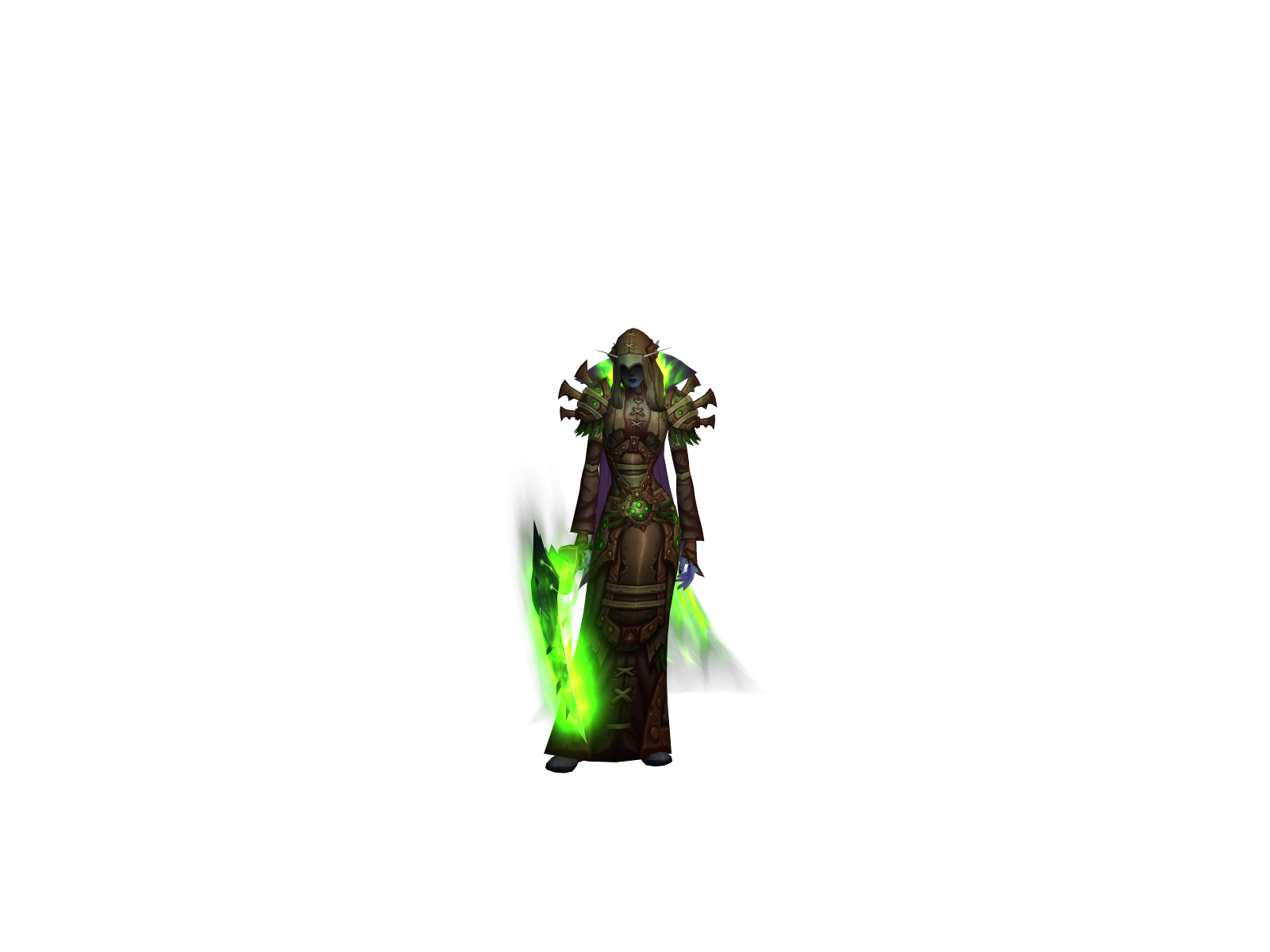 Nasty 3D character render