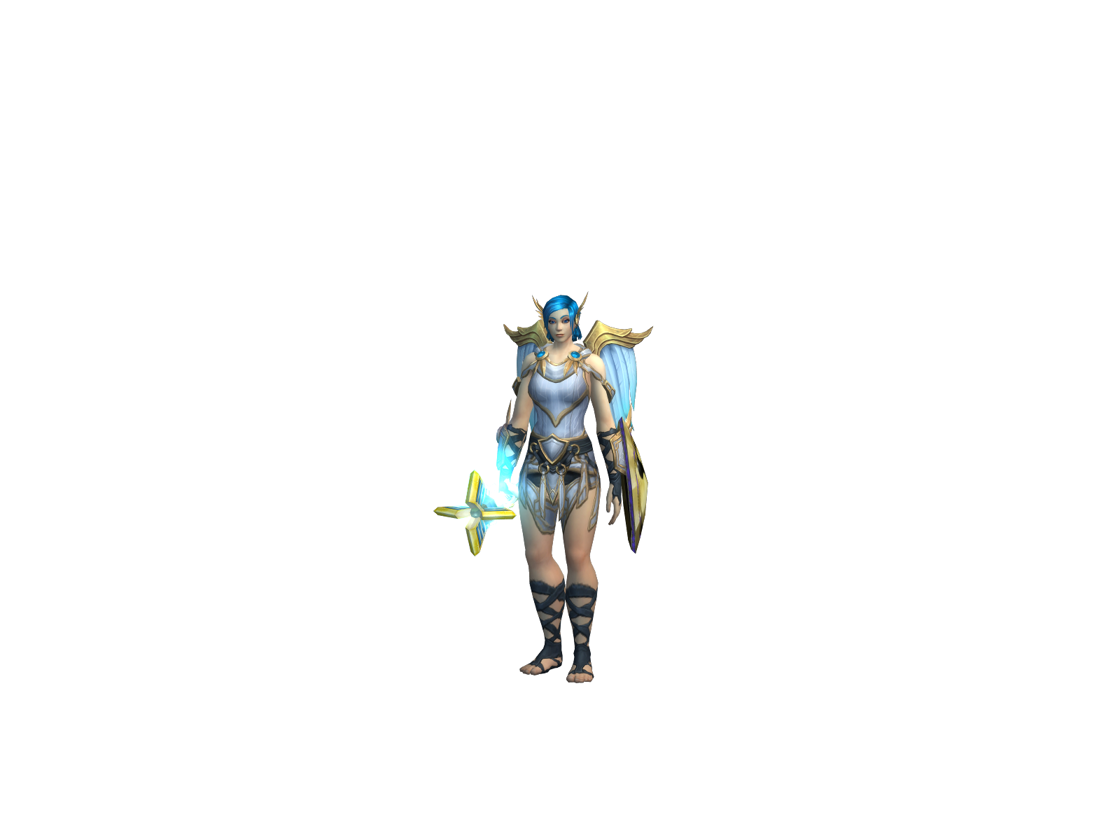 Backtrack 3D character render