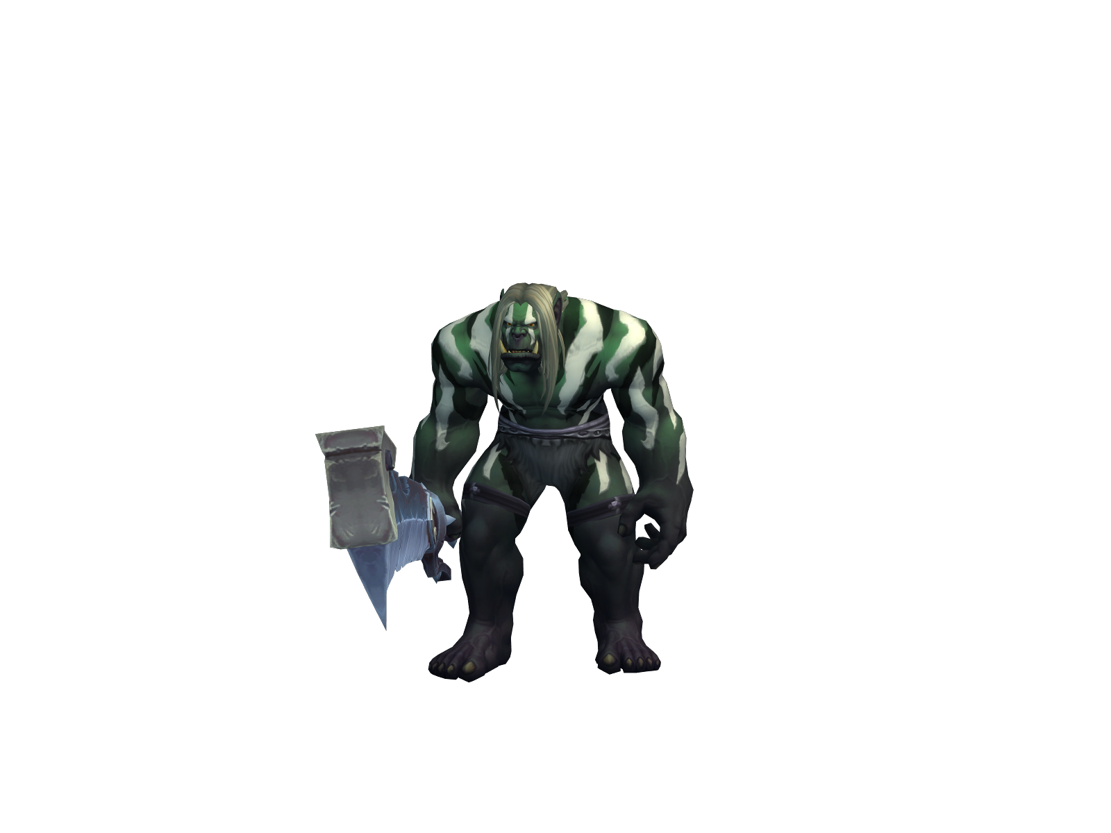 Smorck 3D character render