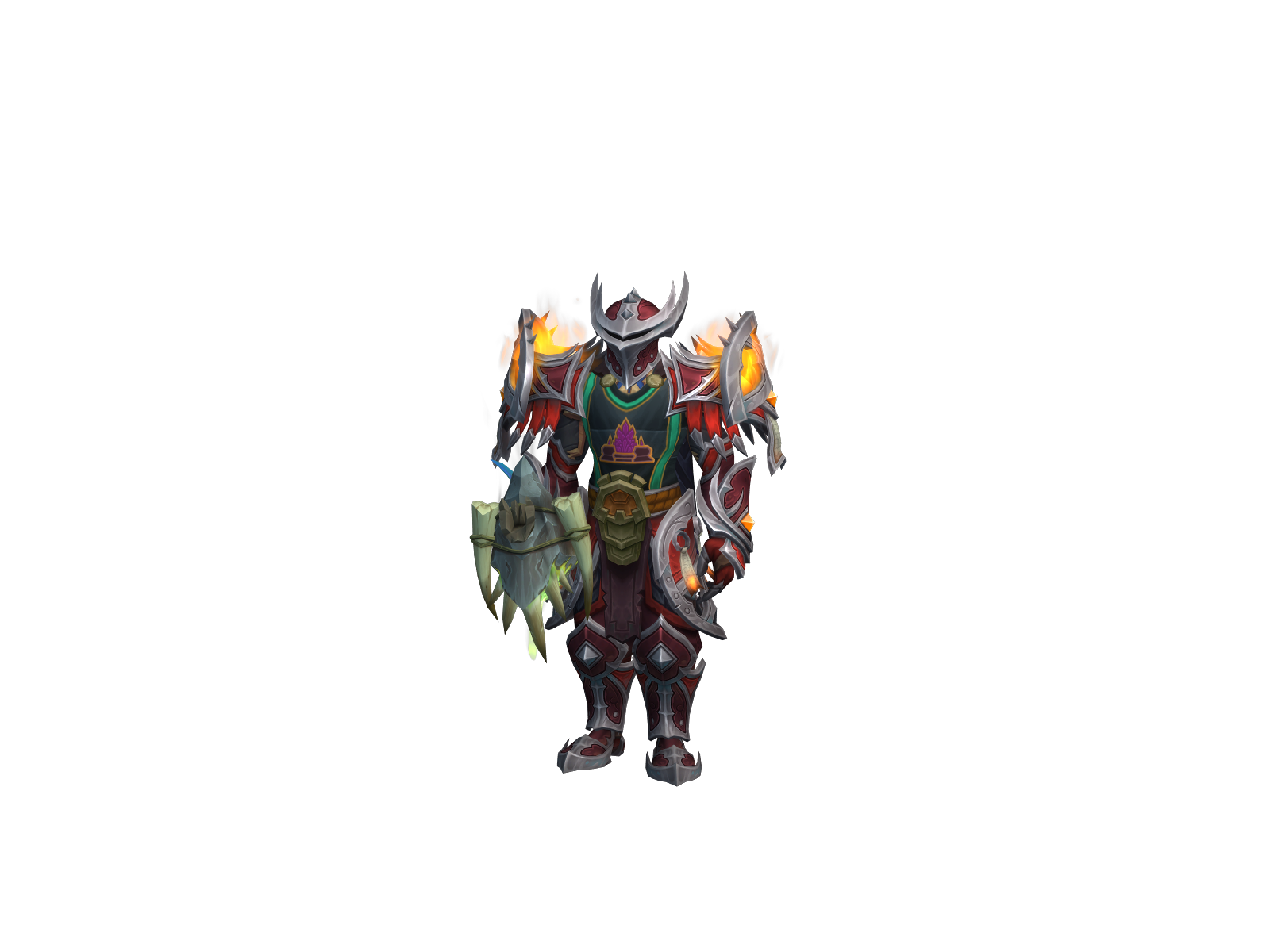 Paladinnoone 3D character render