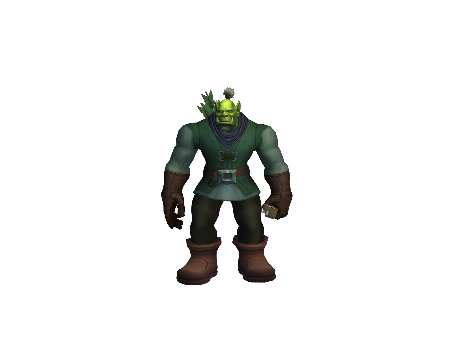 Solom 3D character render