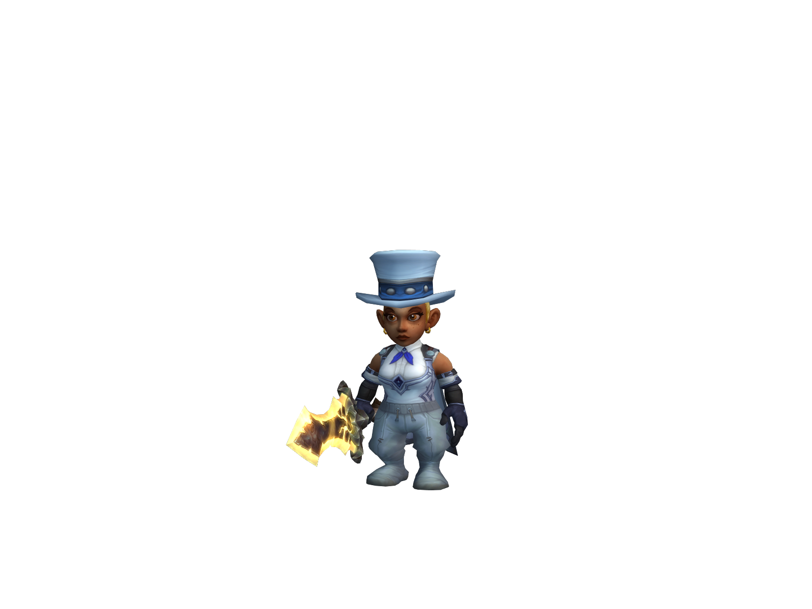 Sherminator 3D character render